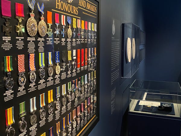 Australian Honours System Exhibition at the Mint