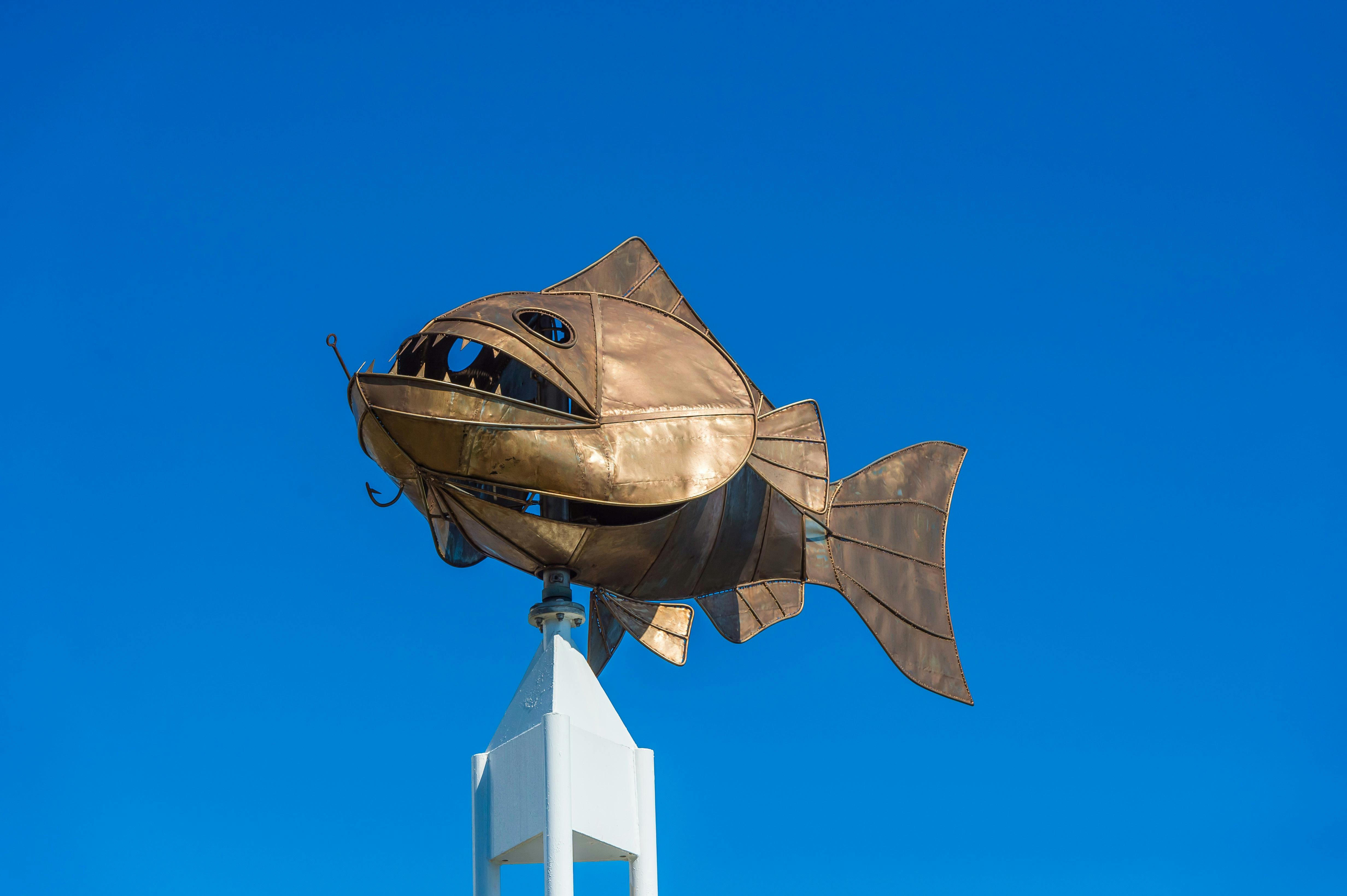 fish sculpture