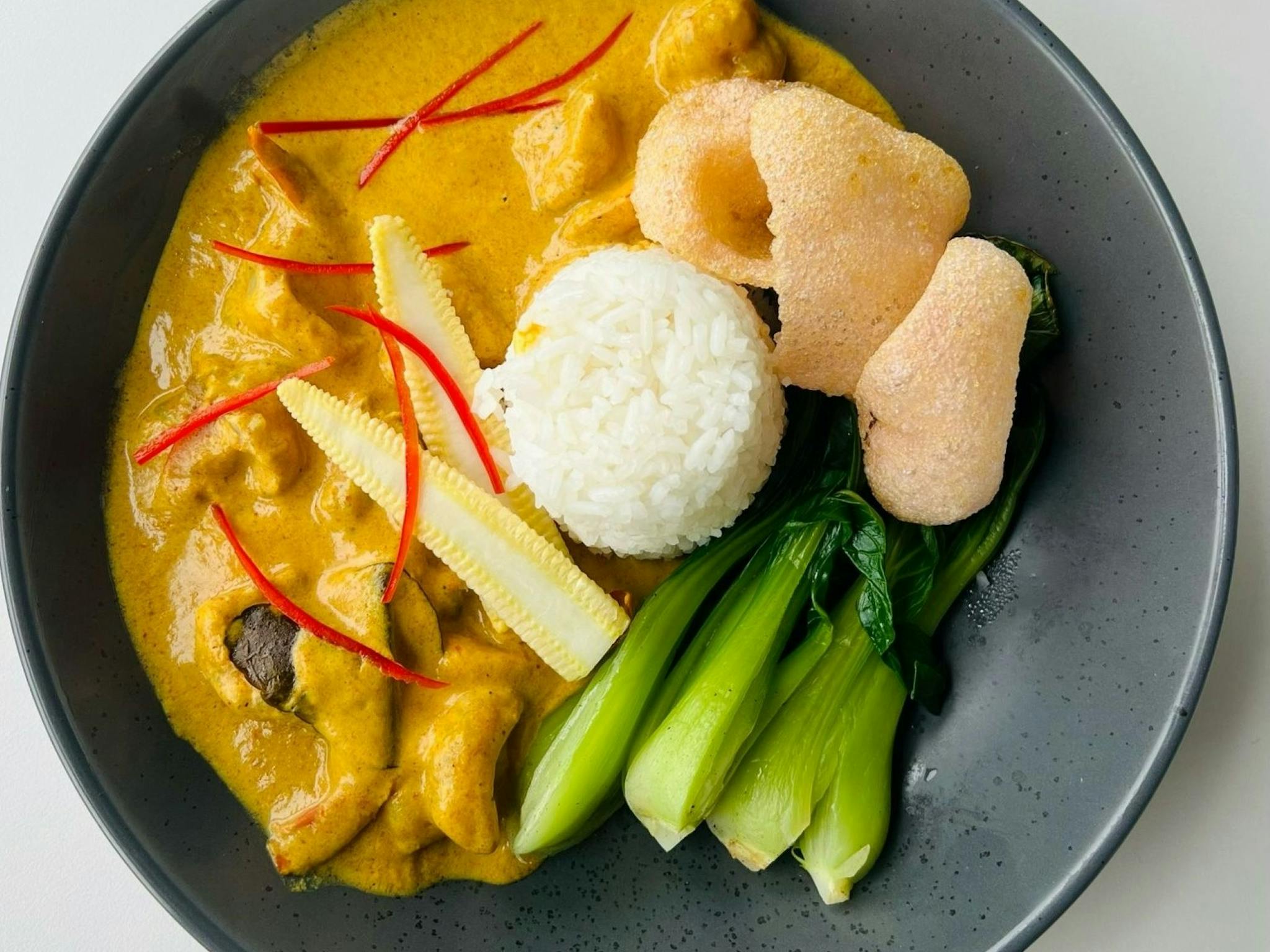 Thai Yellow Prawn Curry
