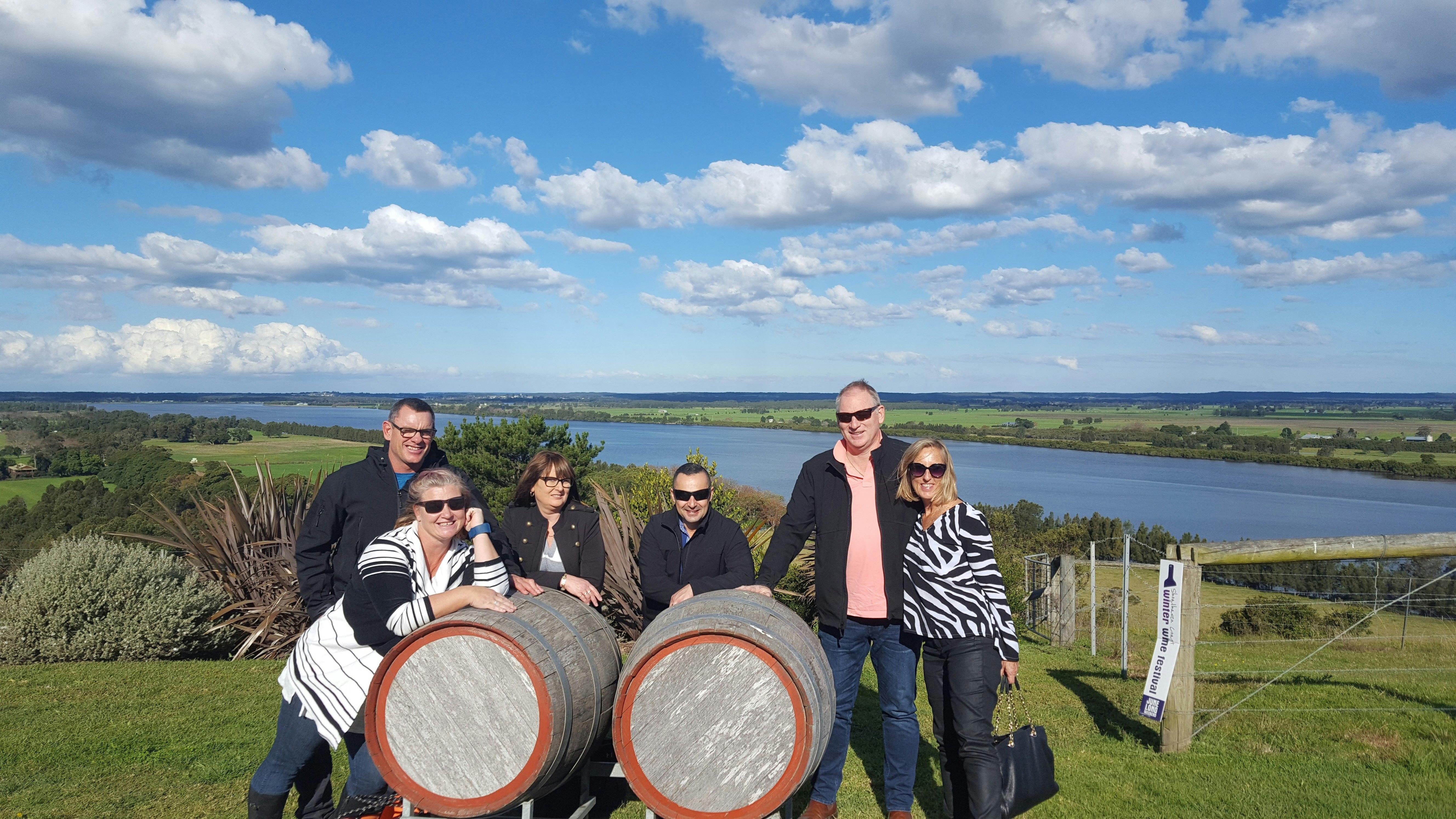 wine barrels shoalhaven