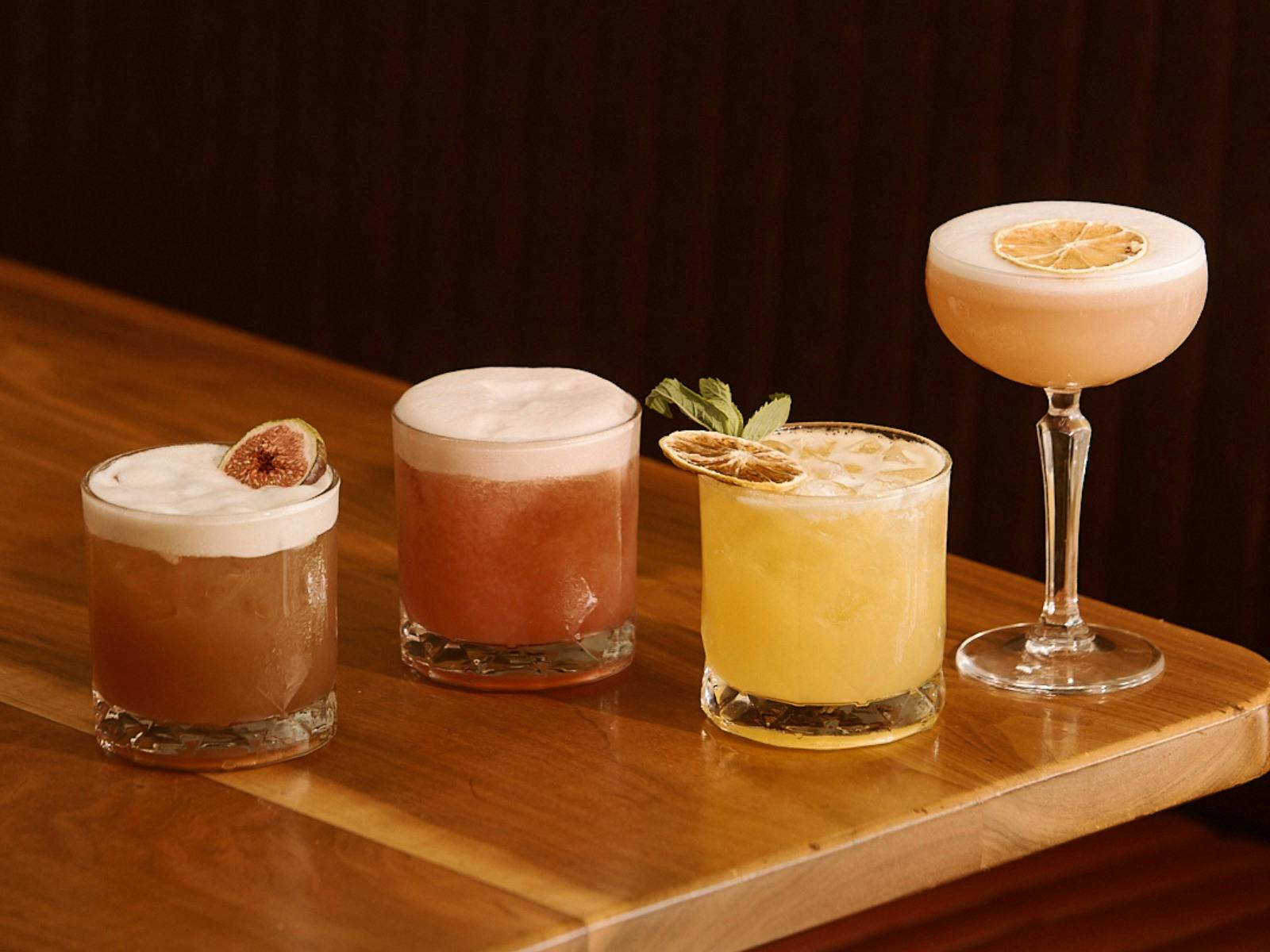 The Beach Hotel signature cocktails