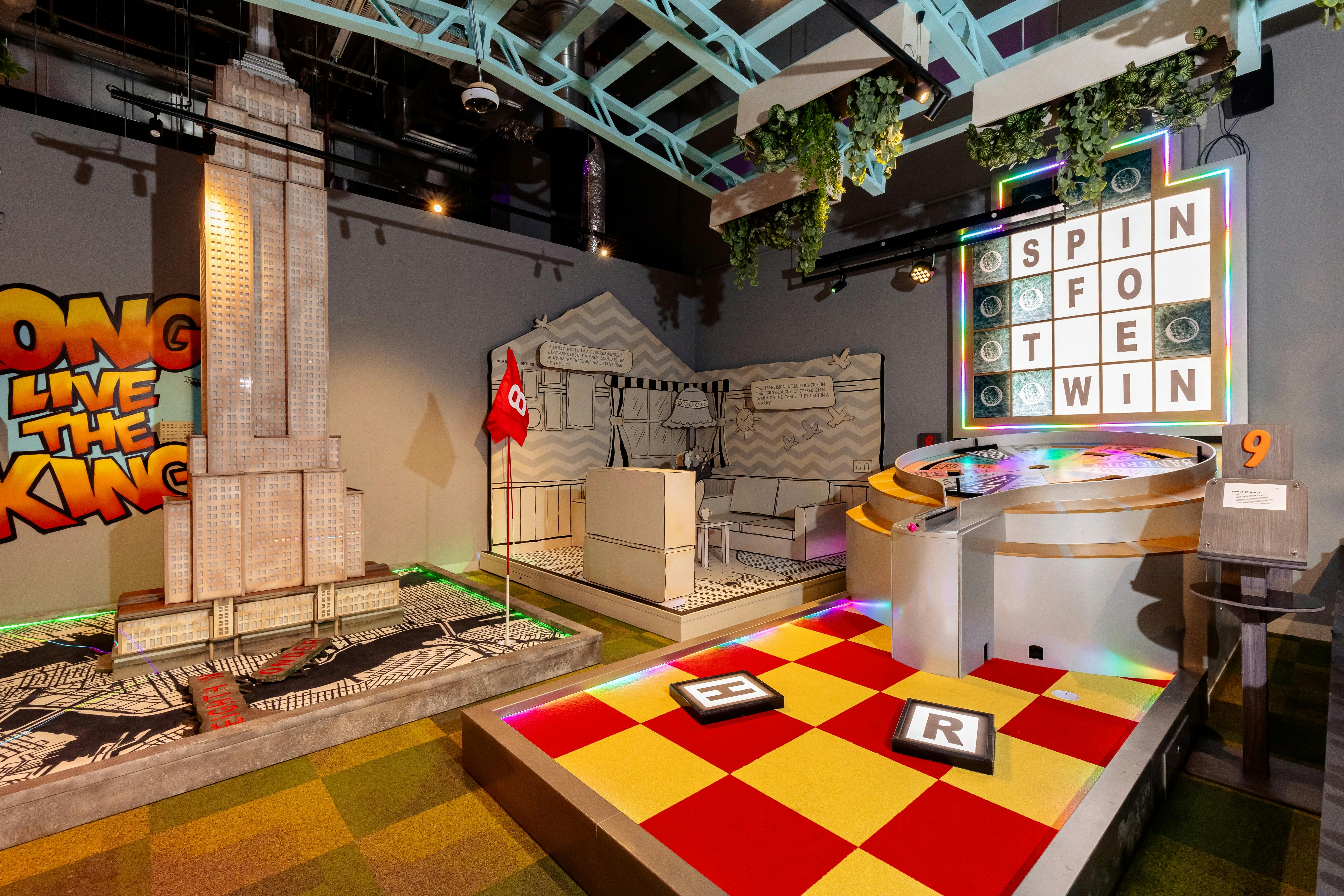 Holey Moley mini golf in Canberra