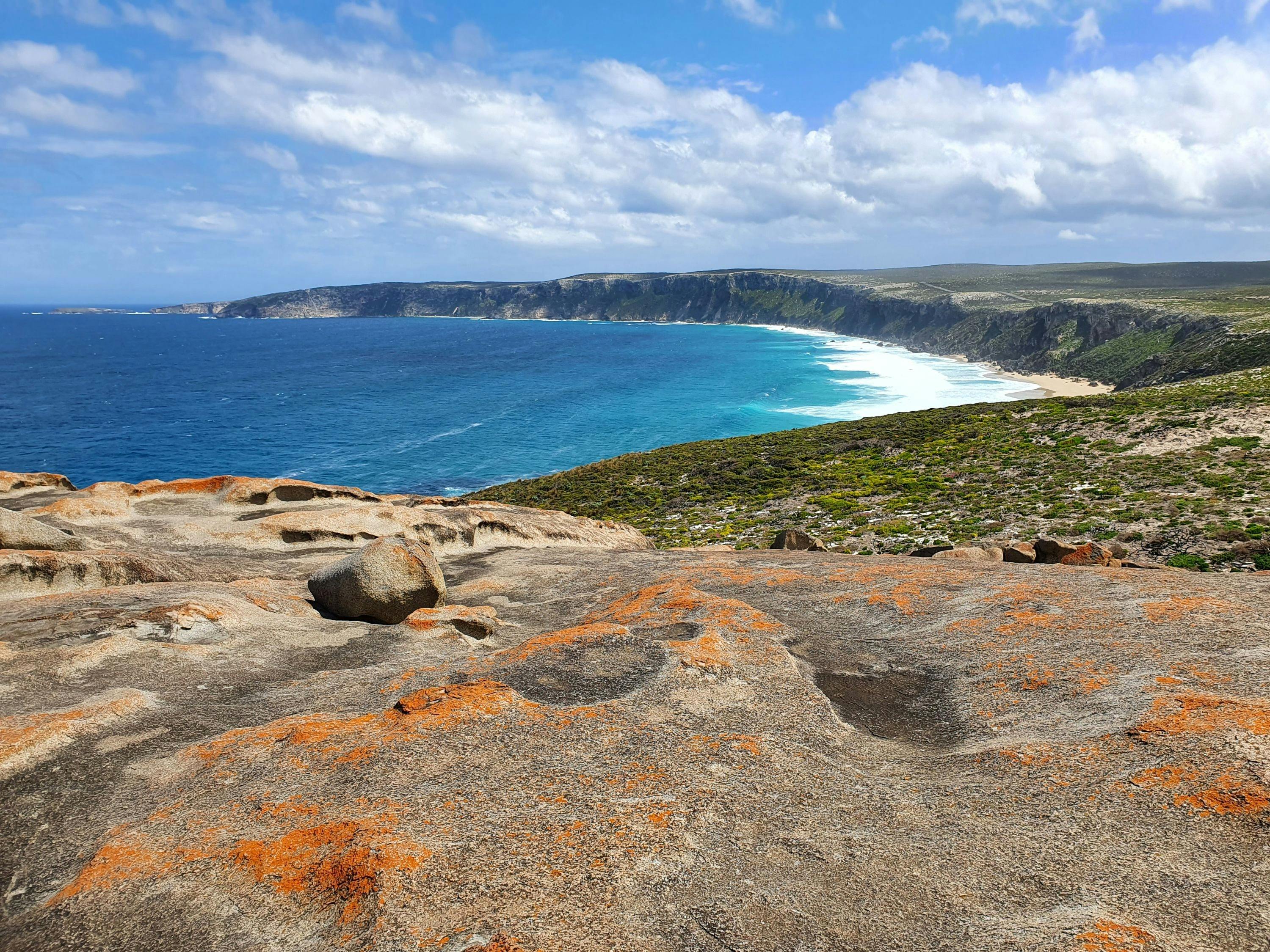View from Remarkable Rocks, Flinders Chase National Park, Kangaroo Island