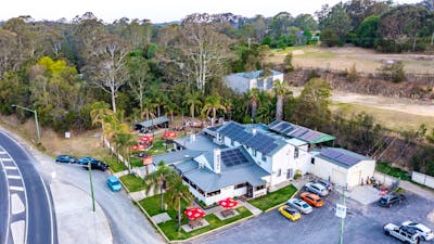 Aerial view Steampacket Hotel