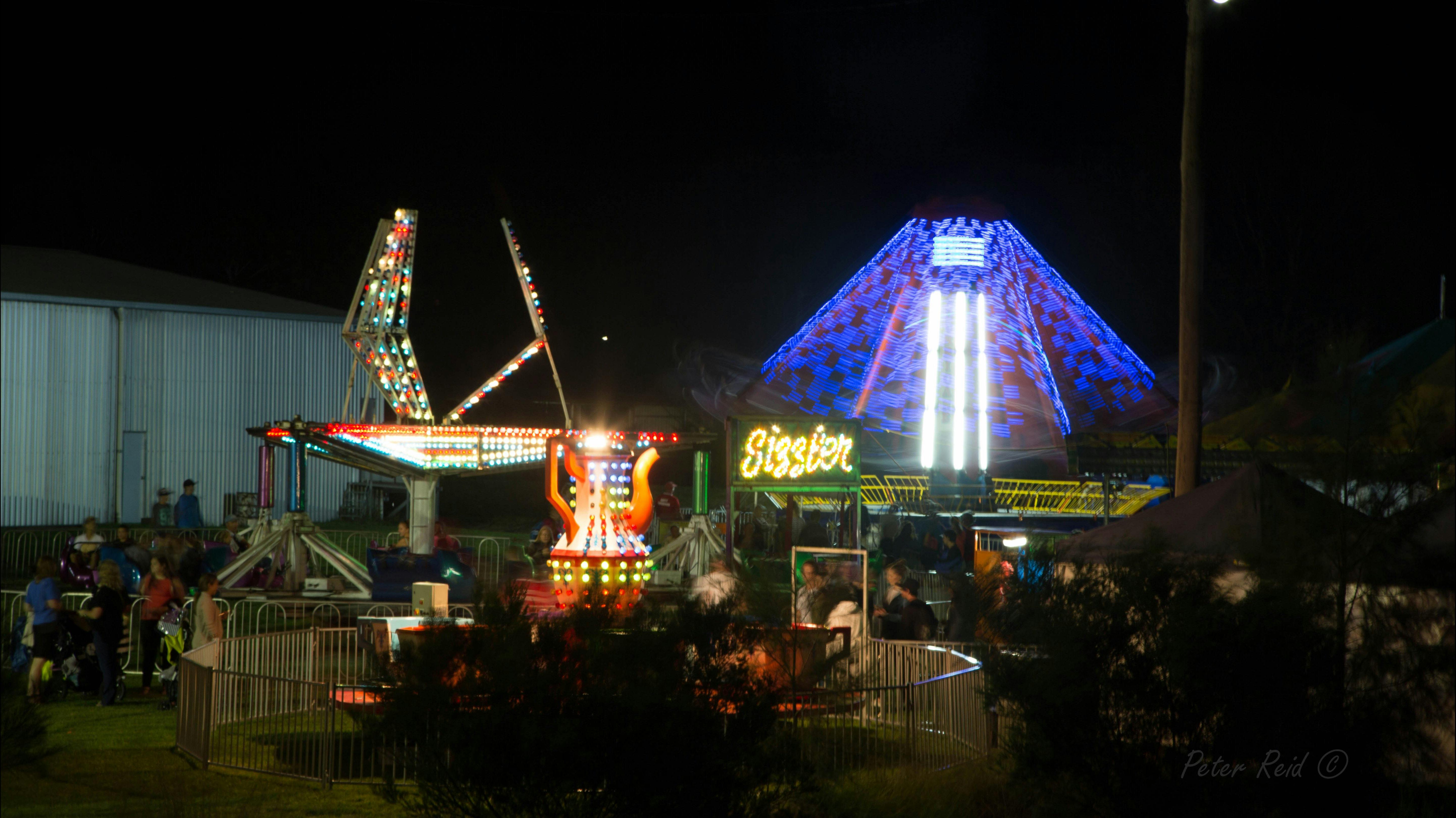 Sideshow Alley at the Tenterfield Show