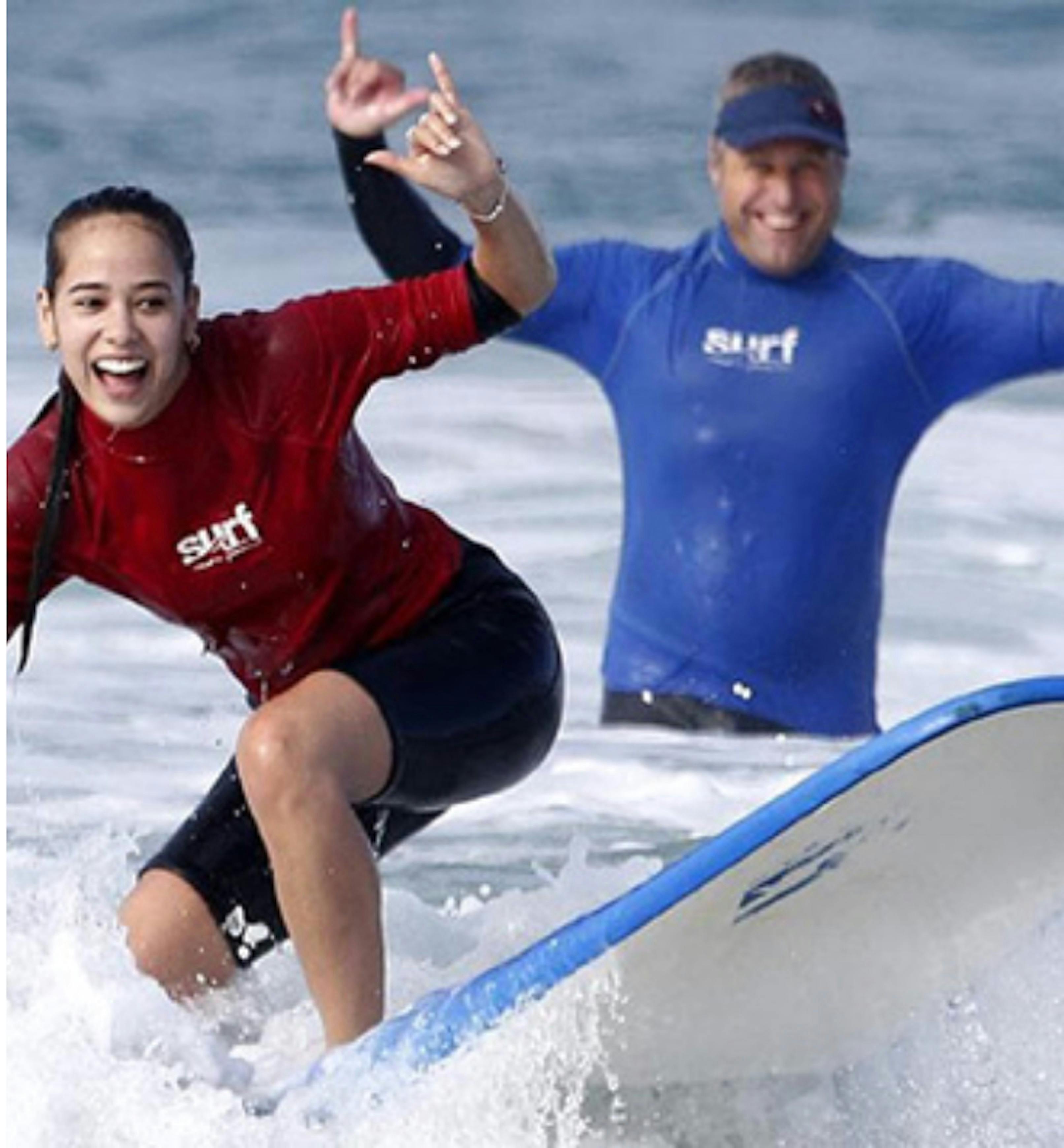 1 and a Half Hour Private Surf Lesson