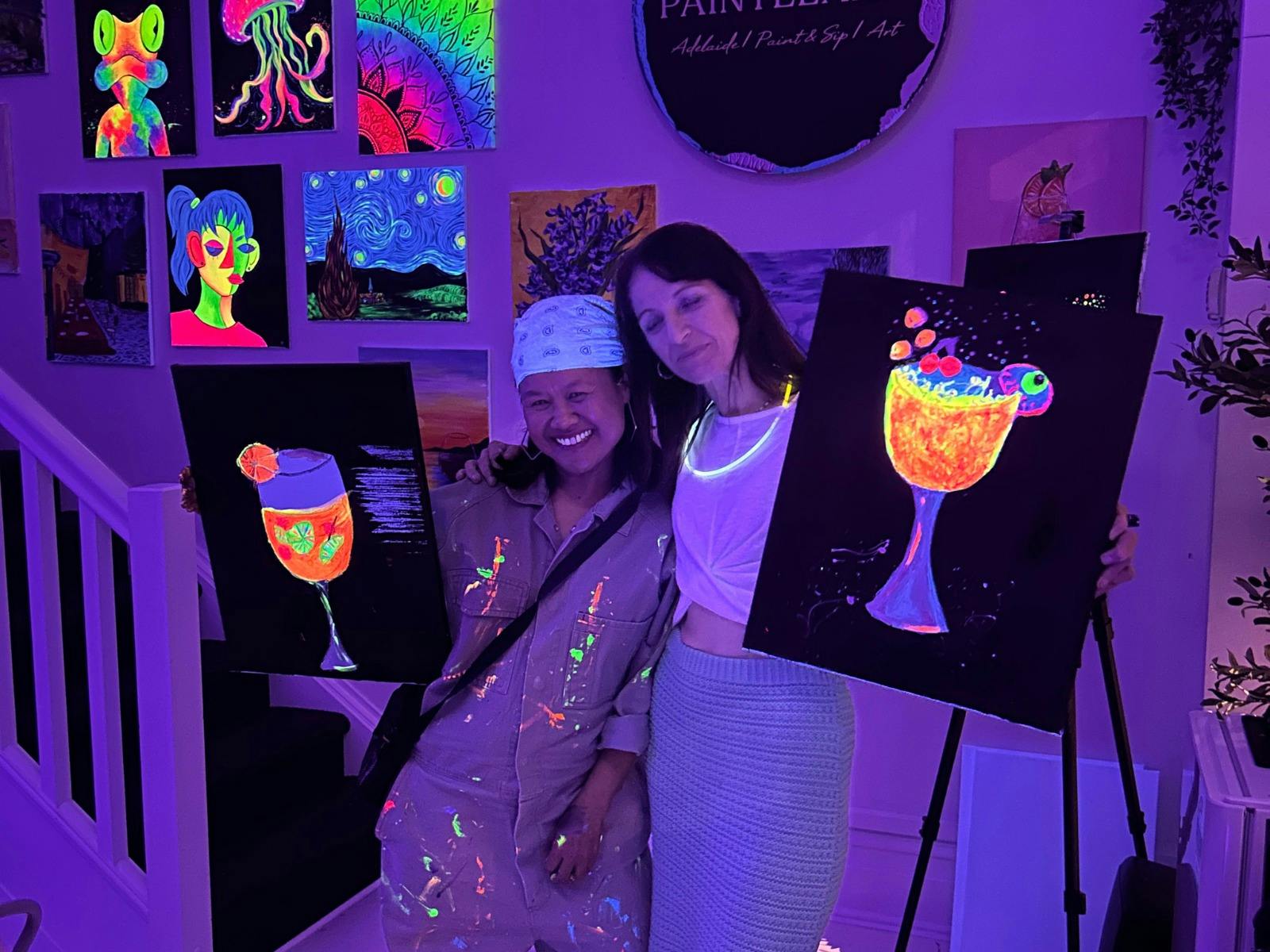 Neon Paint Party - Glows under UV Light