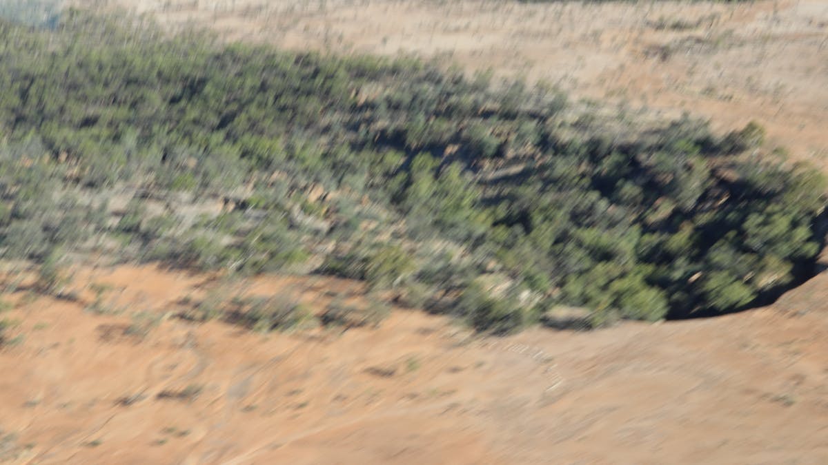 Scrammy Gorge from above