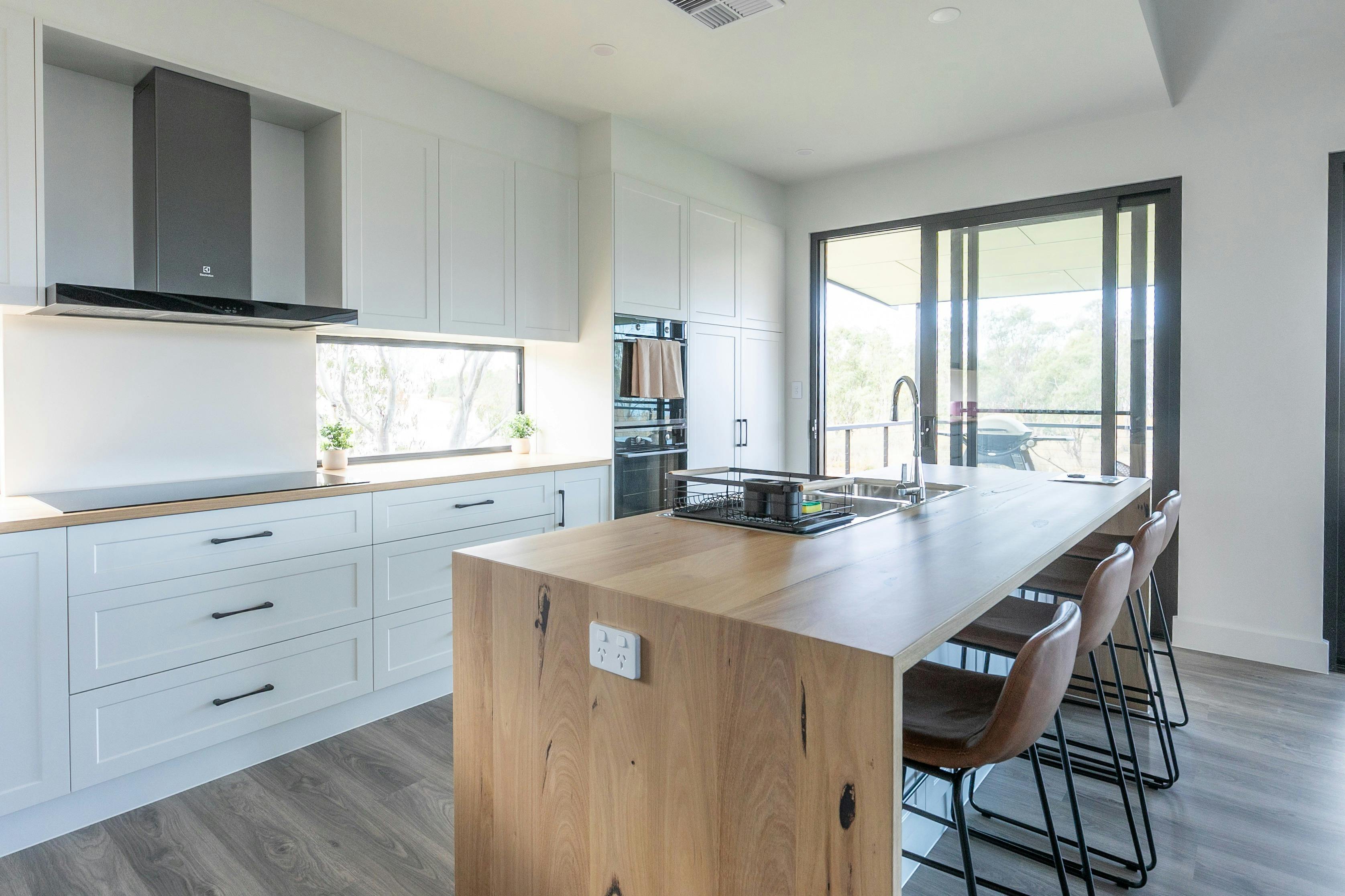 modern spacious kitchen