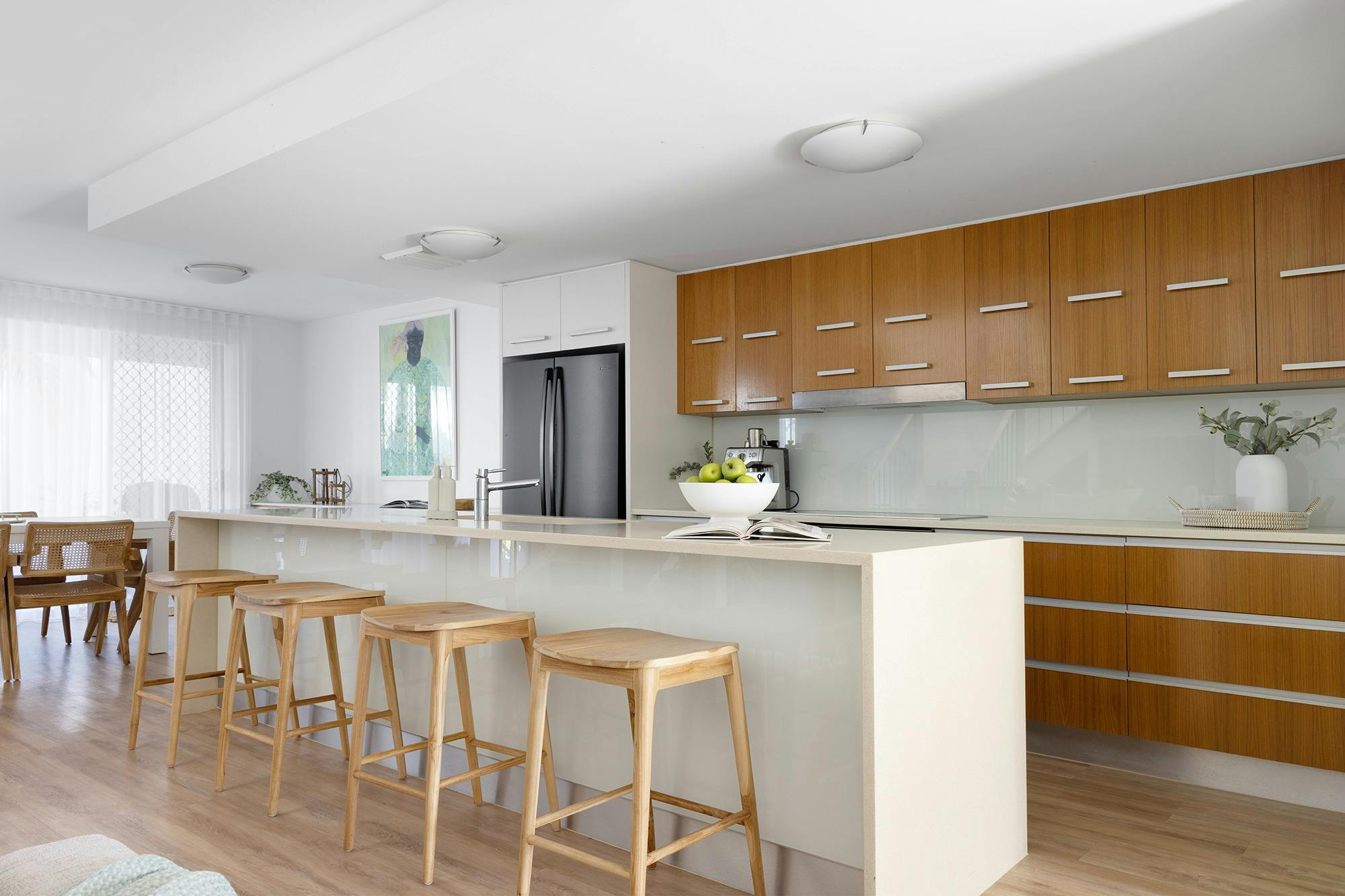 Large fully equipped kitchen