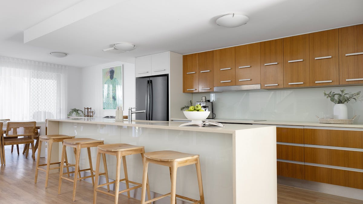 Large fully equipped kitchen