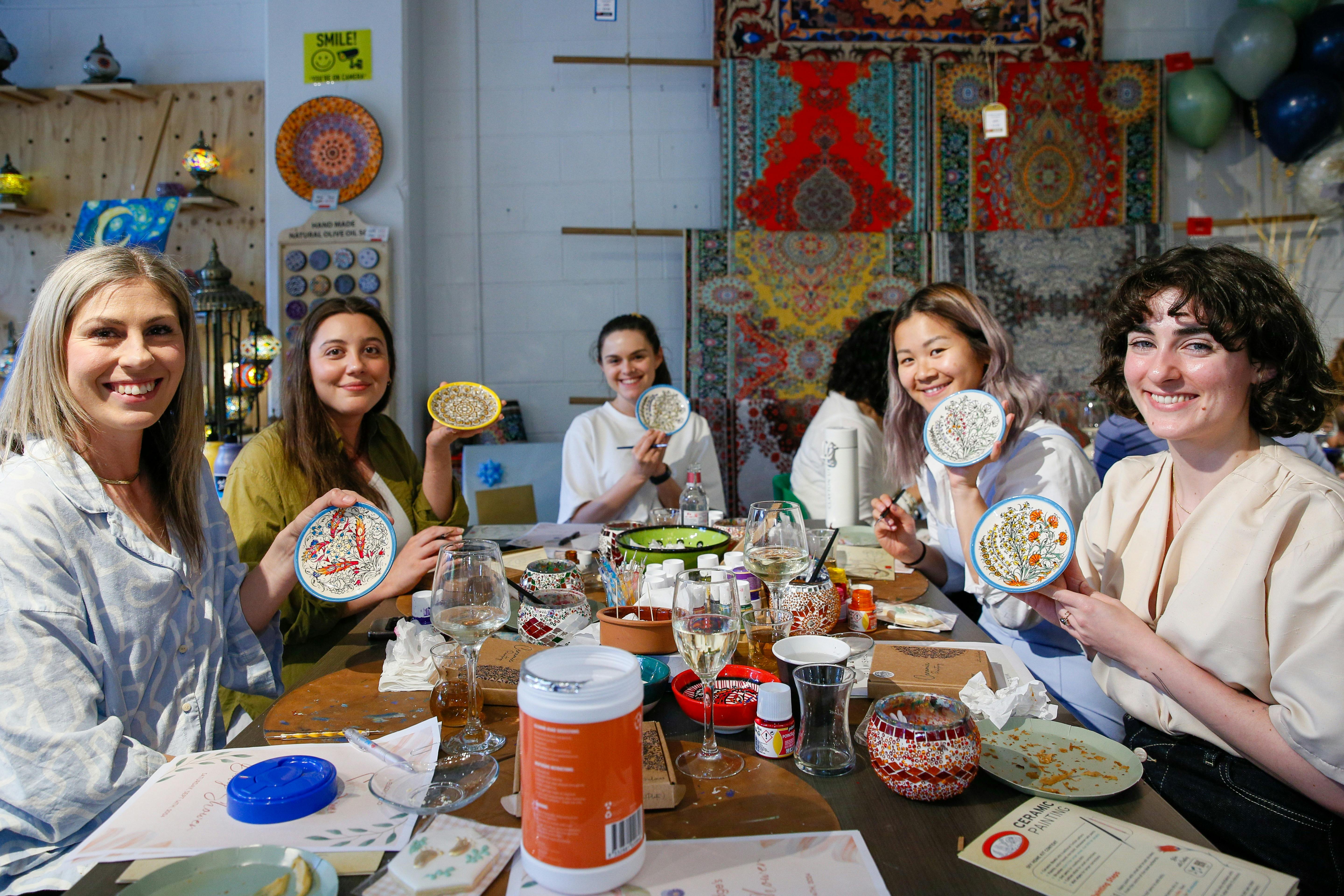 Ceramic Painting Class in Wagga Wagga