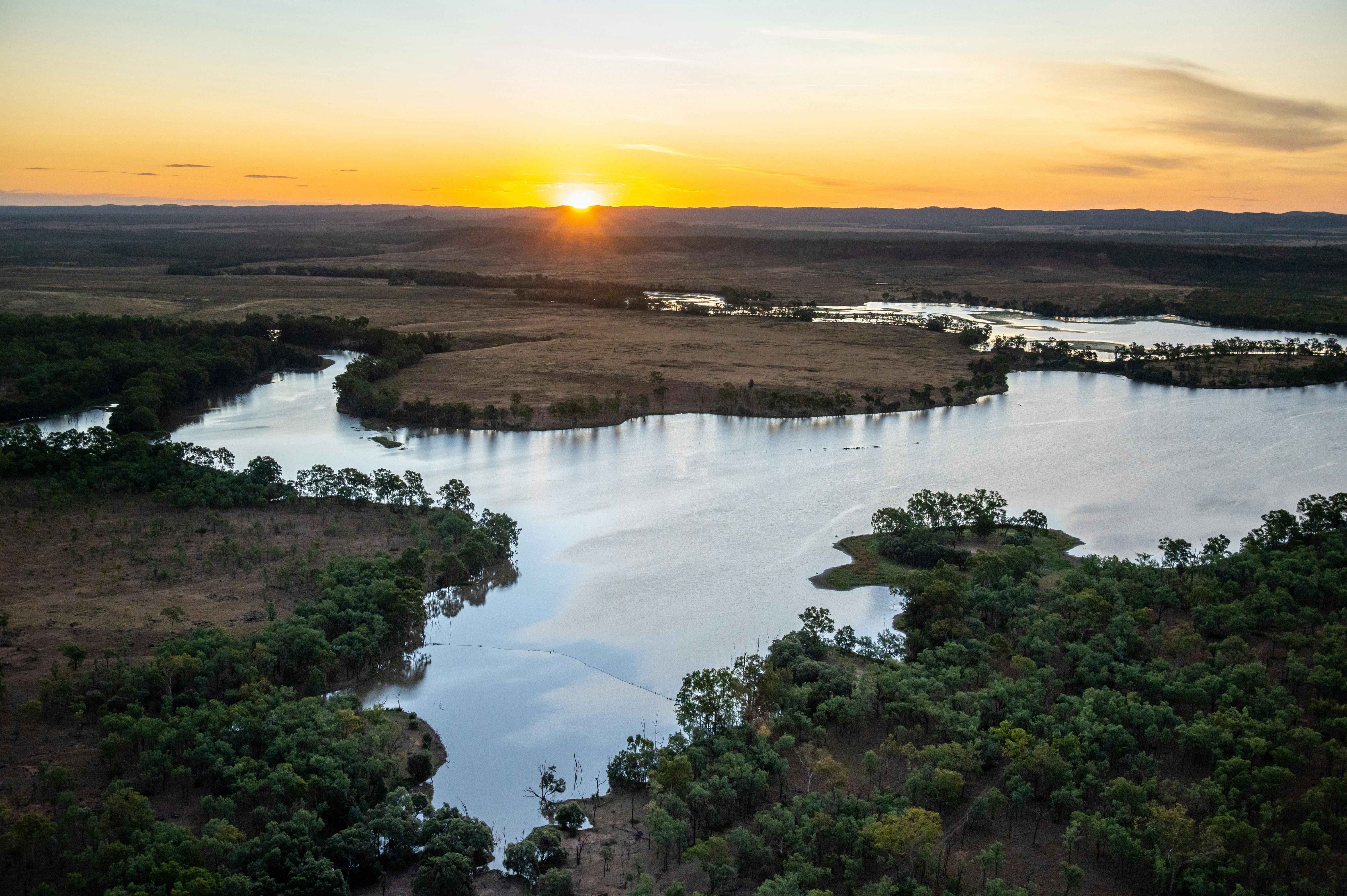 Theresa Creek Dam Scenic Flight