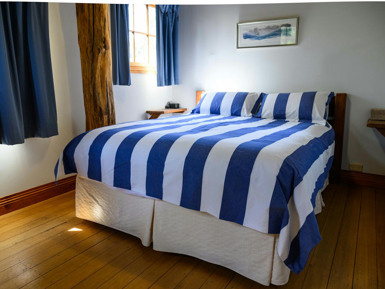 Blue bedroom