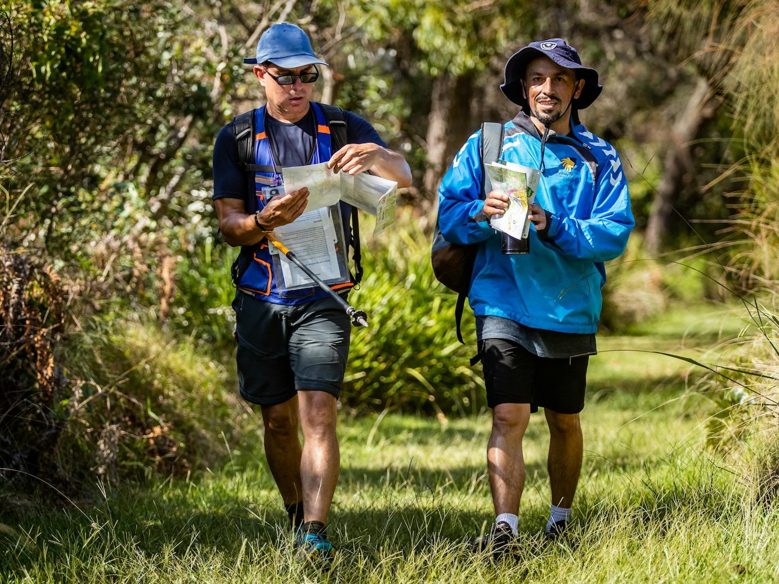 runners at the sprint series adventure race