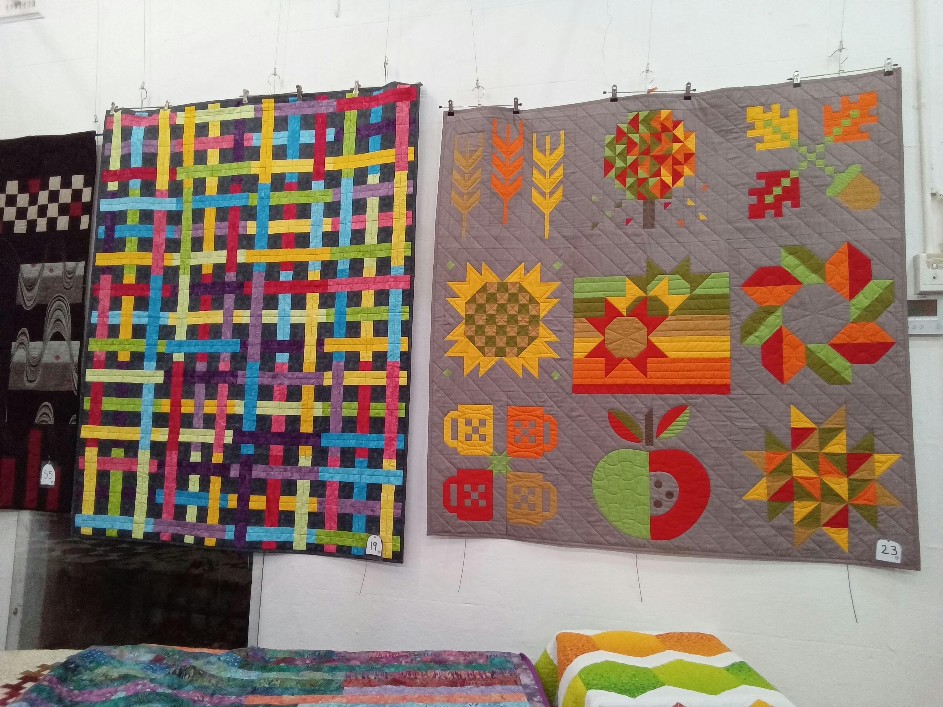 a sample of the different styles on display