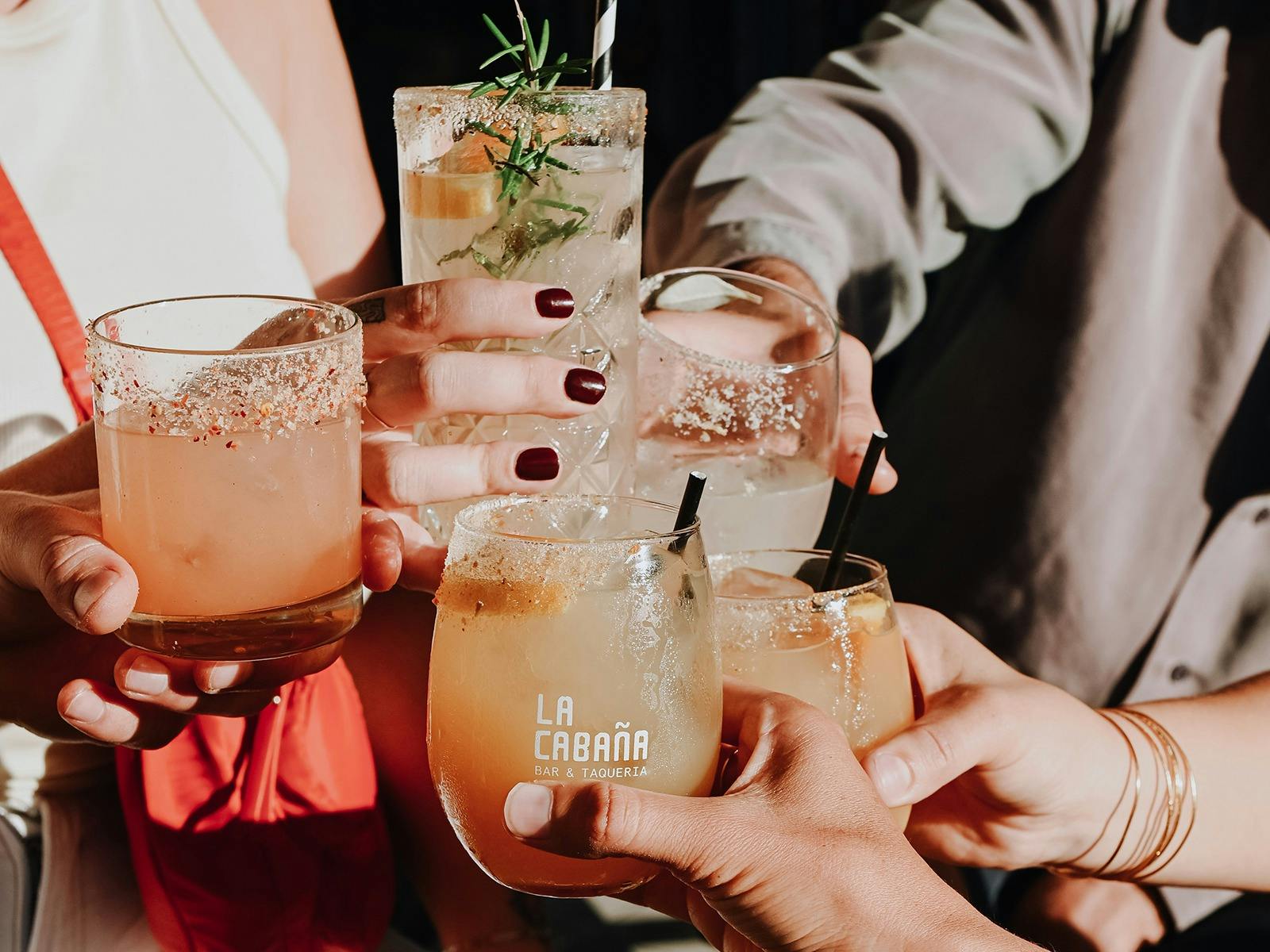 Drinks at La Cabana