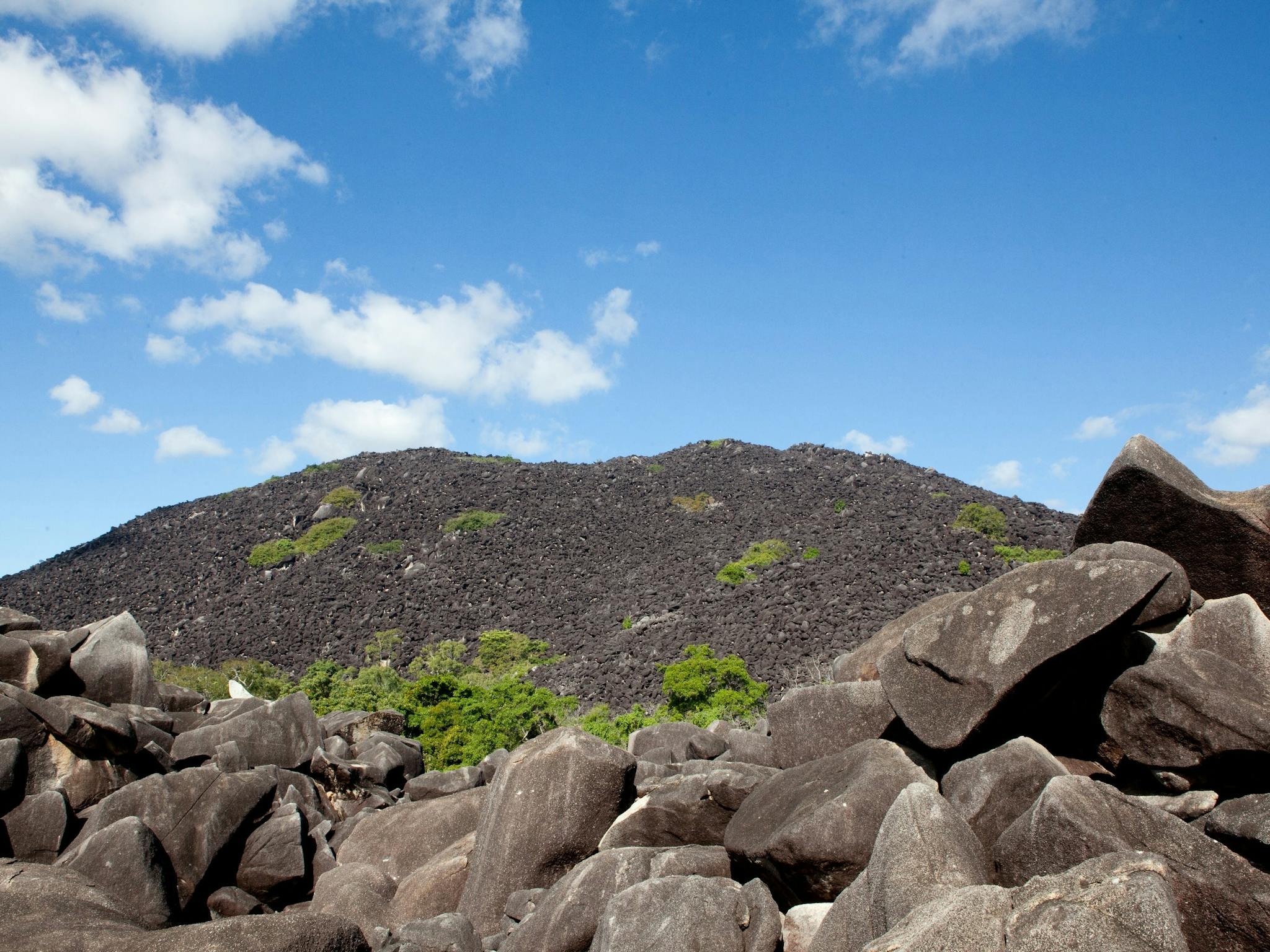 Granite boulders of Black Mountain Granite boulders of Black Mountain