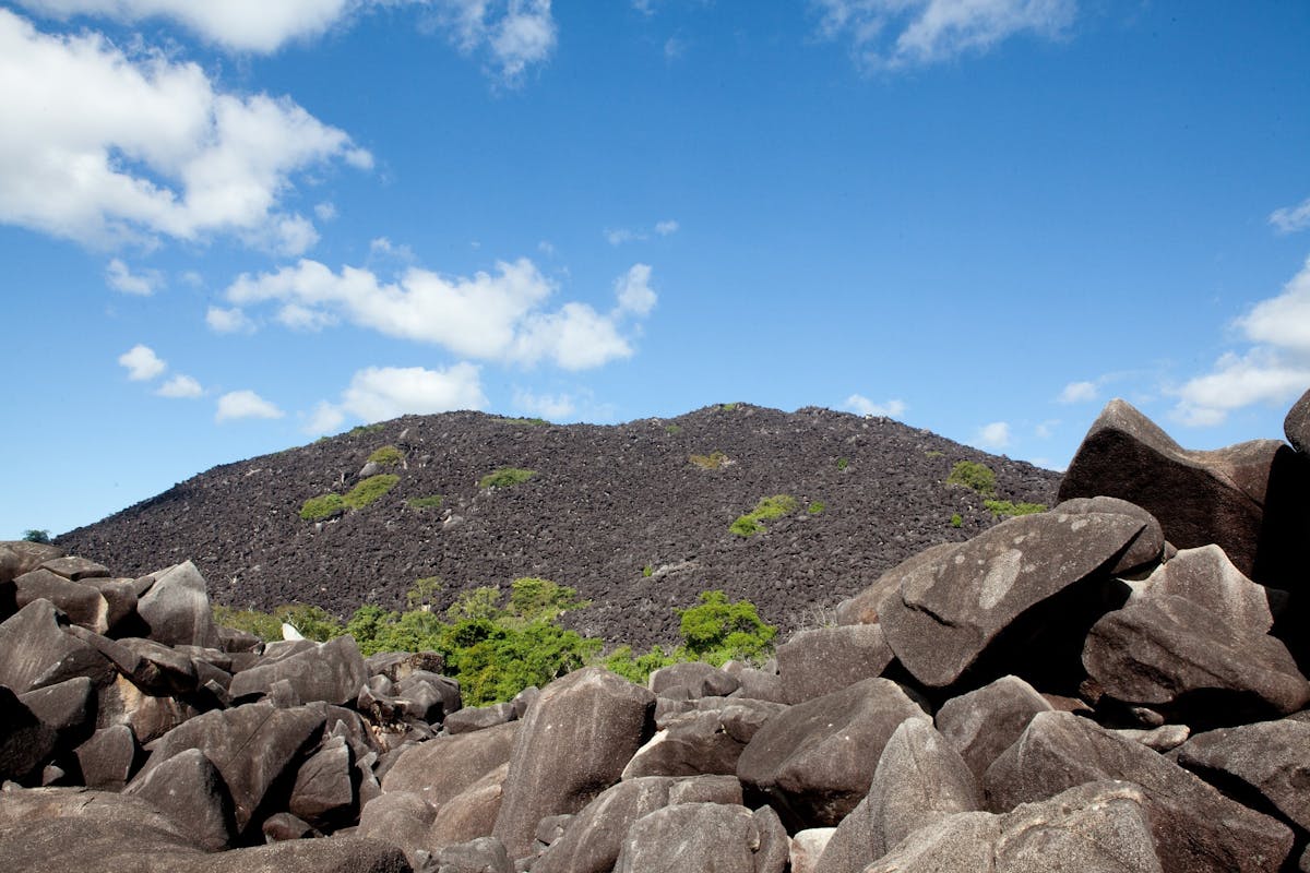 Granite boulders of Black Mountain