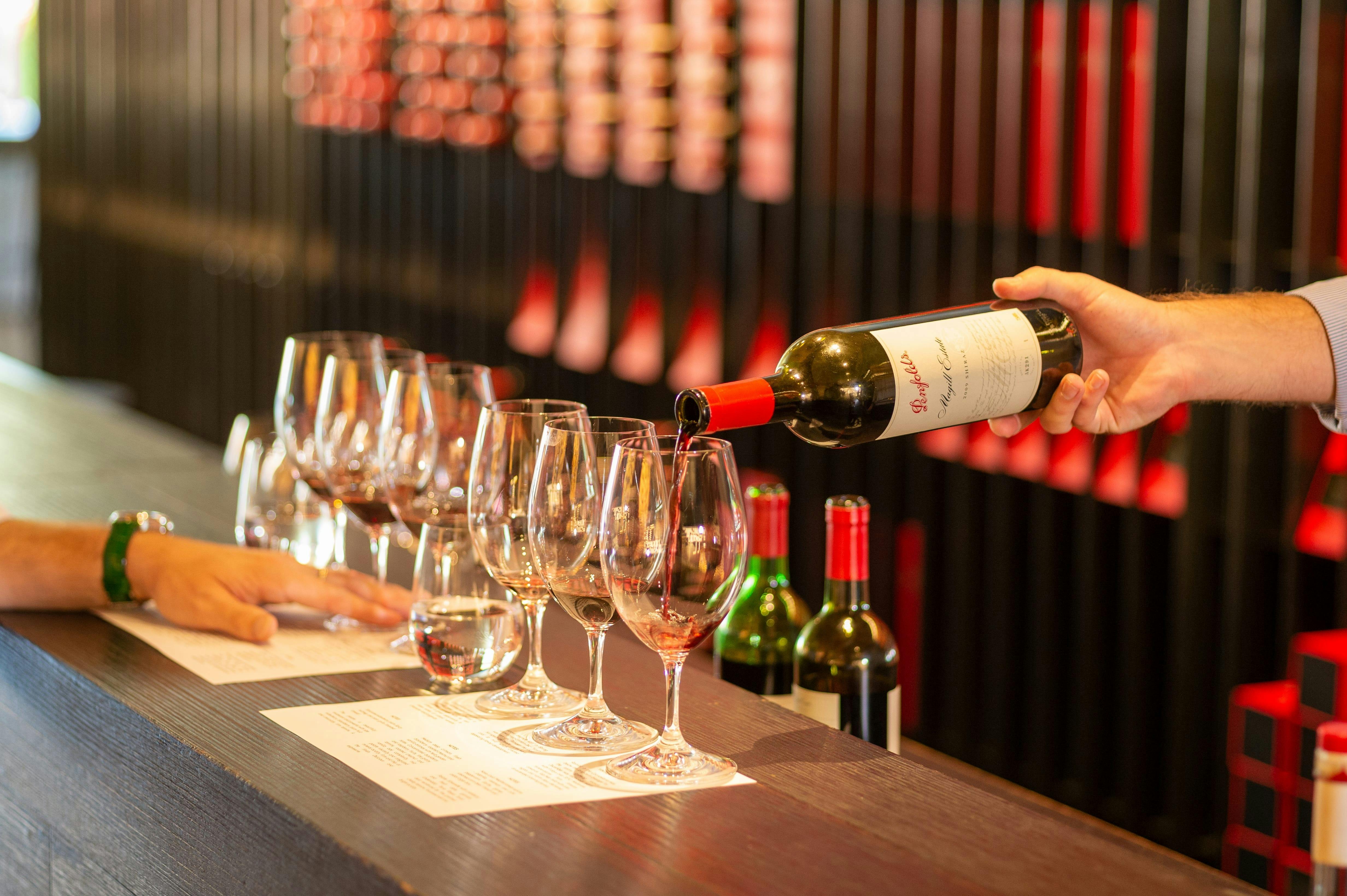 Penfold tasting