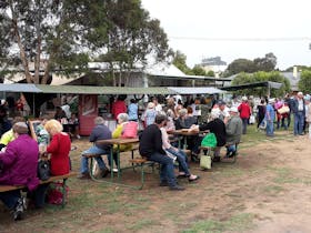 general market day scene