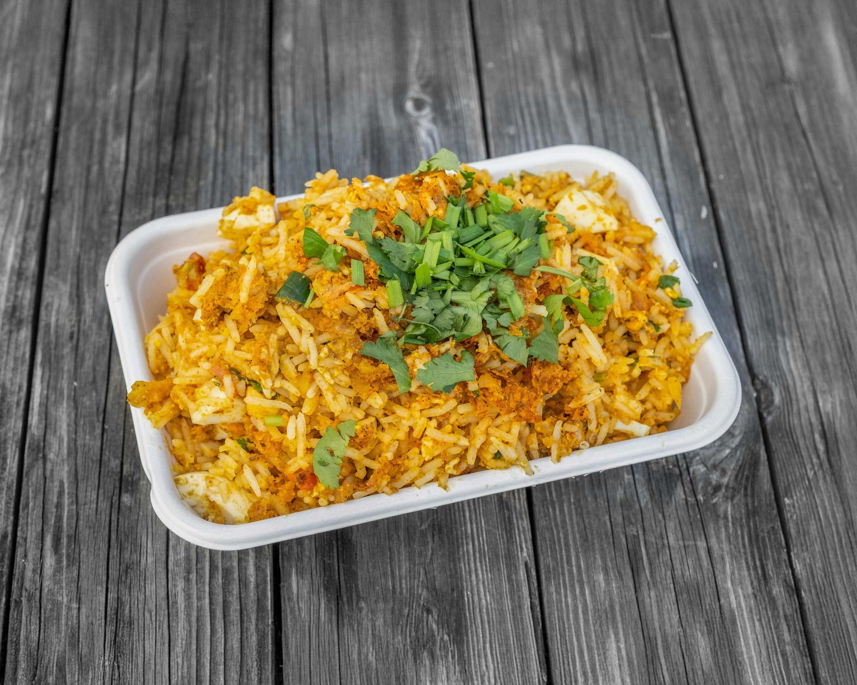 Egg Rice: Indian Street Style Egg Rice