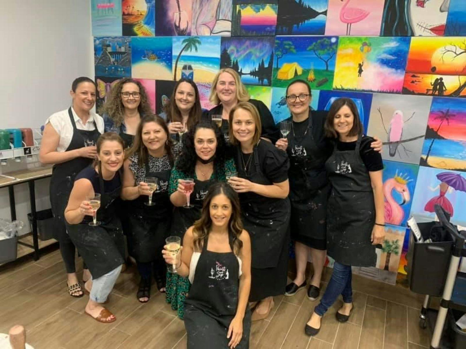 Paint and Sip Experience Liverpool Sydney, Australia Official