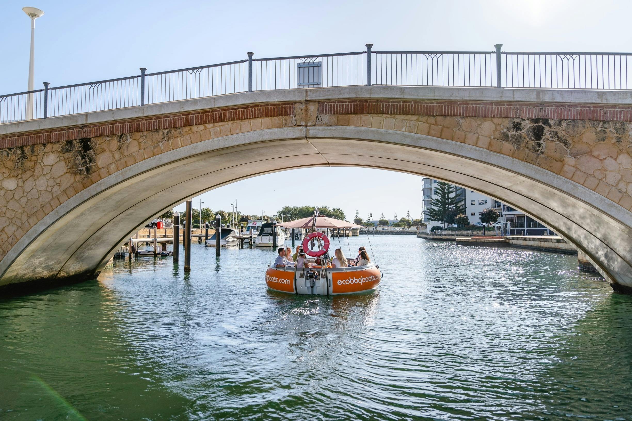 Cruising through Mandurah Estuary with Sea West in Mandurah