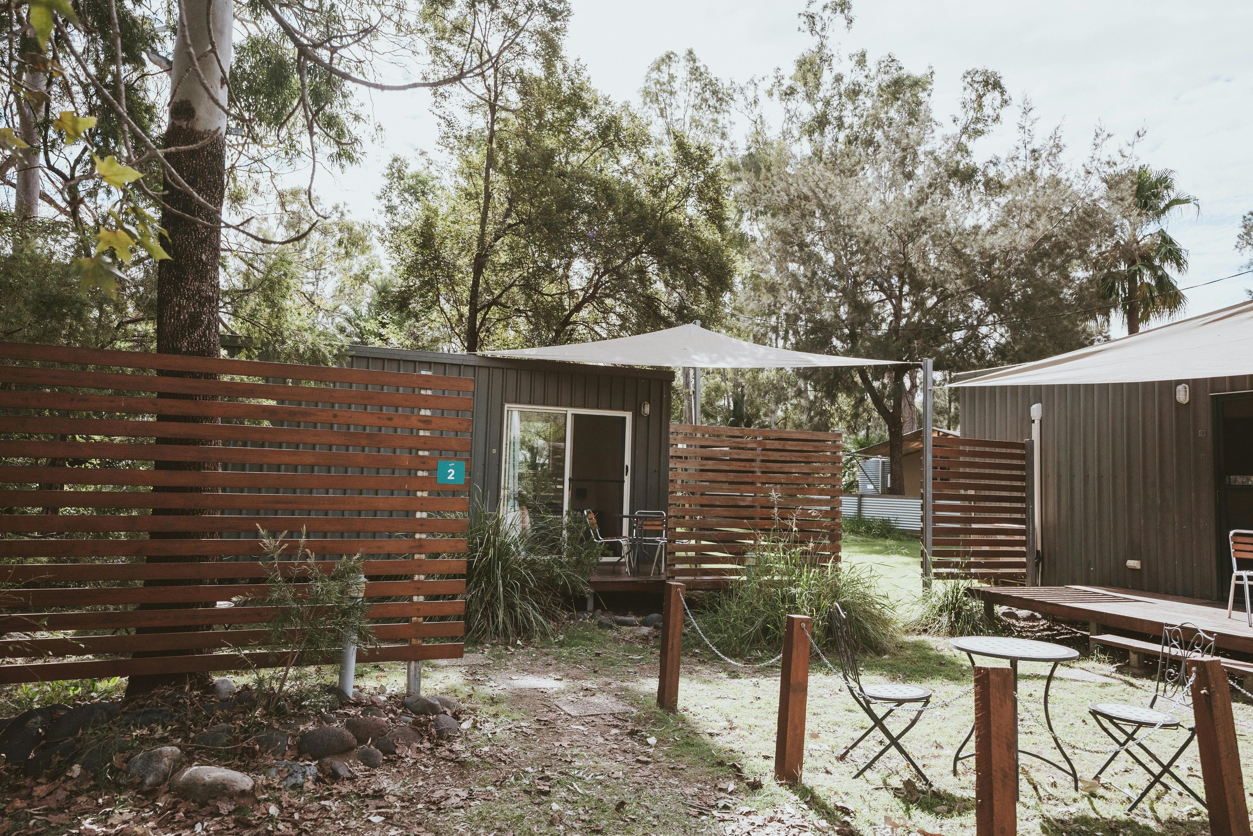 Exterior of an Explorer Cabin