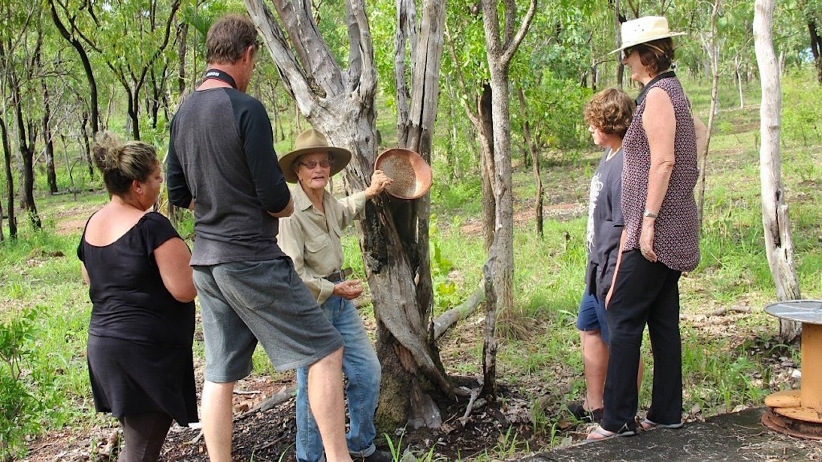 World War II Tour at Pell Airstrip
