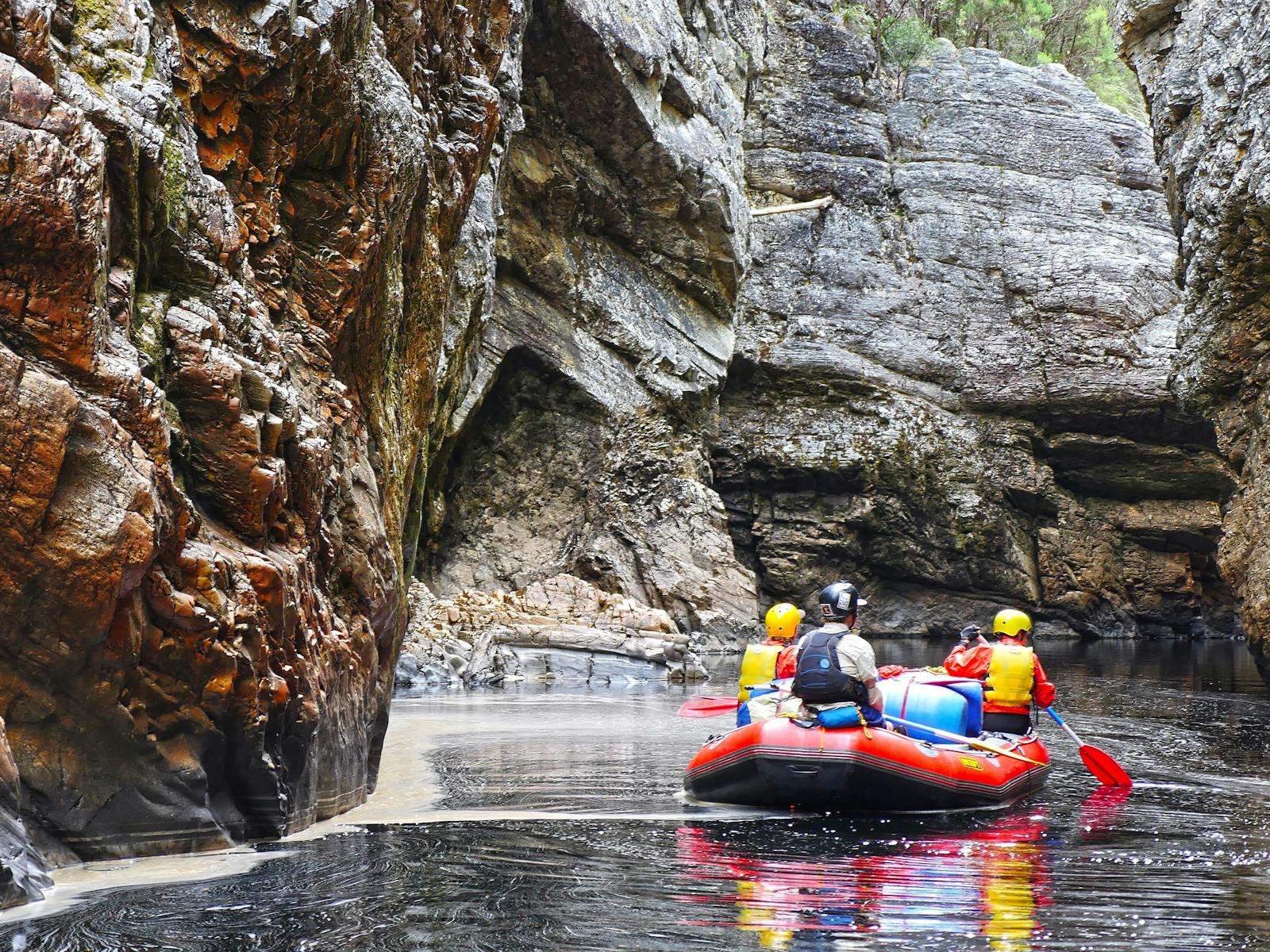 Floating into the Irenabyss on the Franklin River