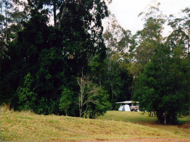 Camping sites in beautiful rural areas