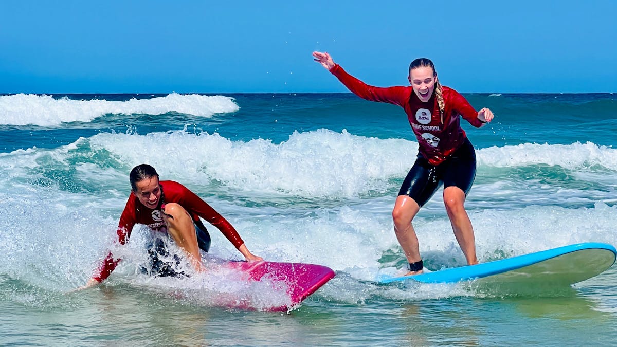 surfing Gold Coast learn to surf