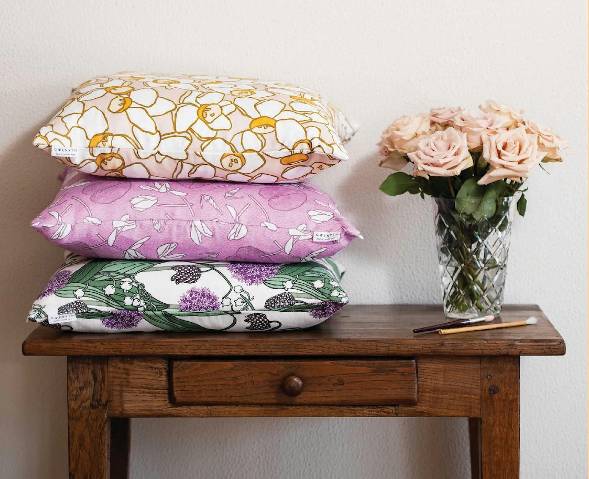 Cushions by Gwenyth Macnamara