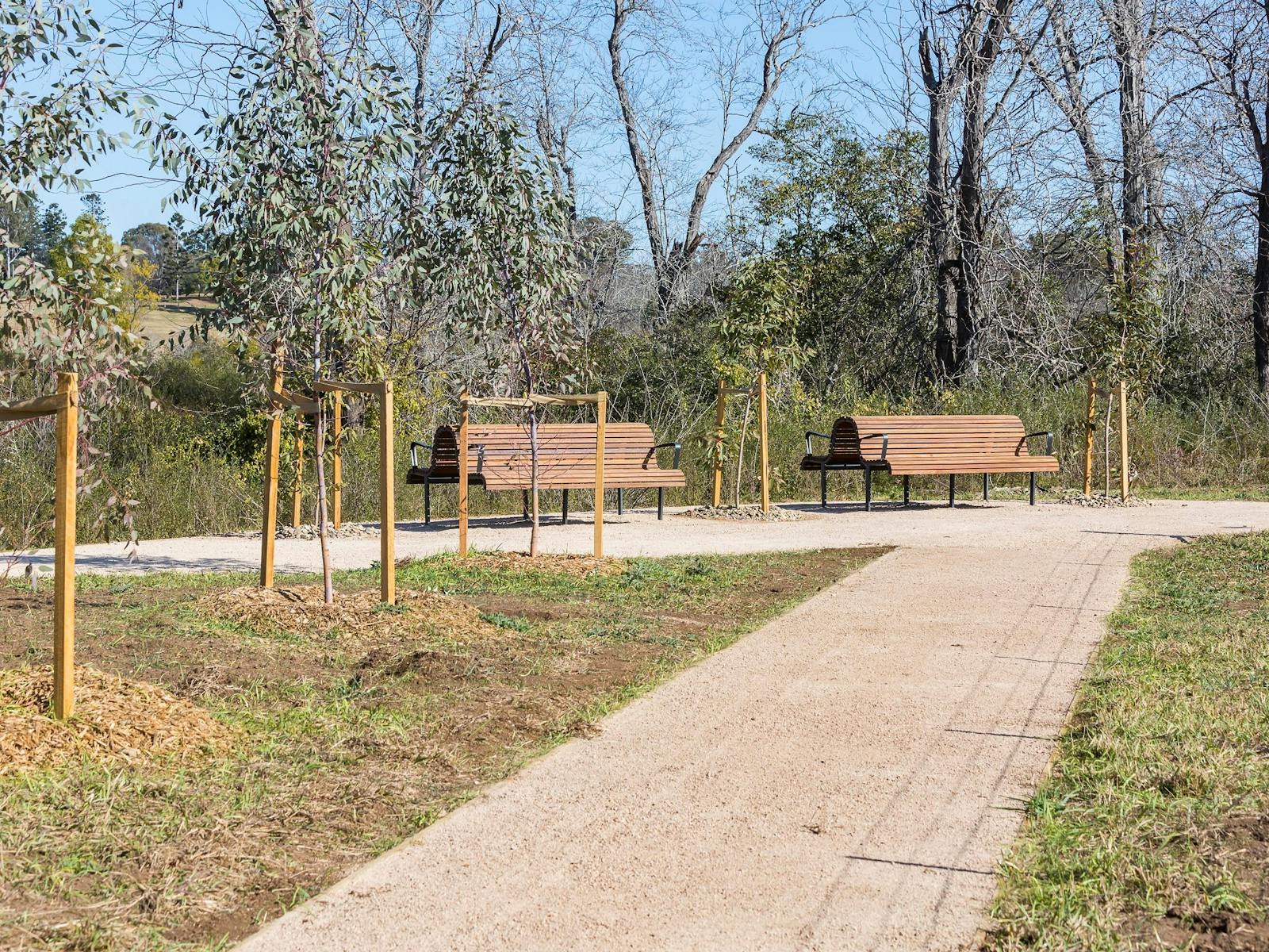 Miss Llewella Davies Pioneer Walkway