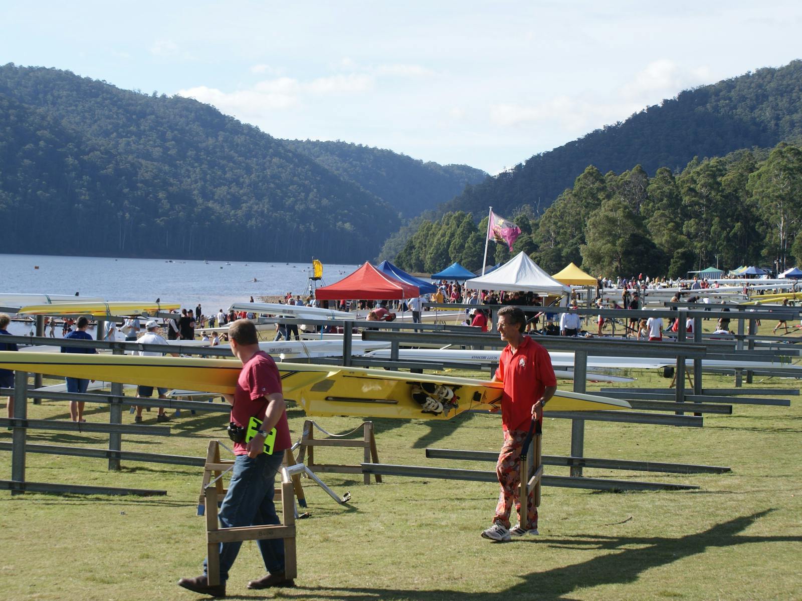 Lake Barrington - just 3 klm away