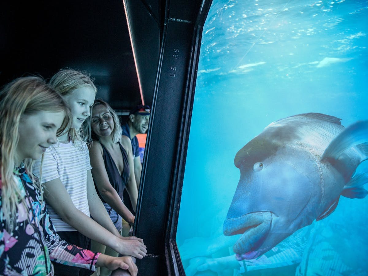 Underwater Observatory Reef Magic pontoon