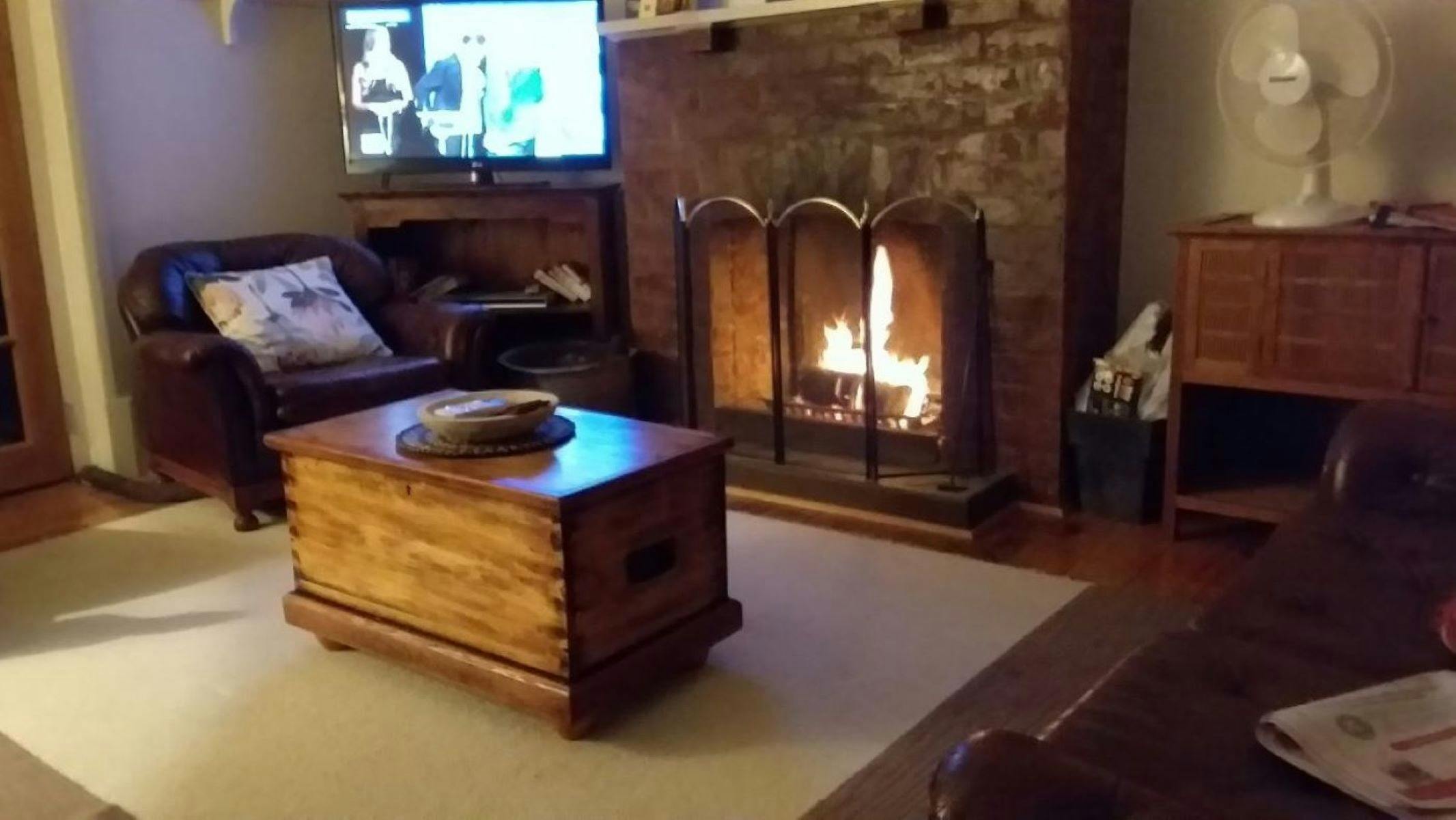 Open fire place Lounge
