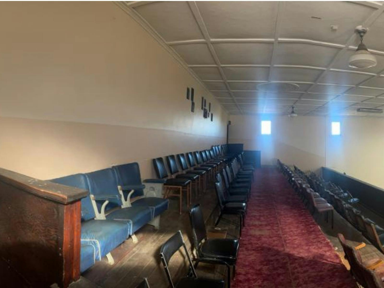 The dress circle gallery at the Australian Poetry Hall of Fame