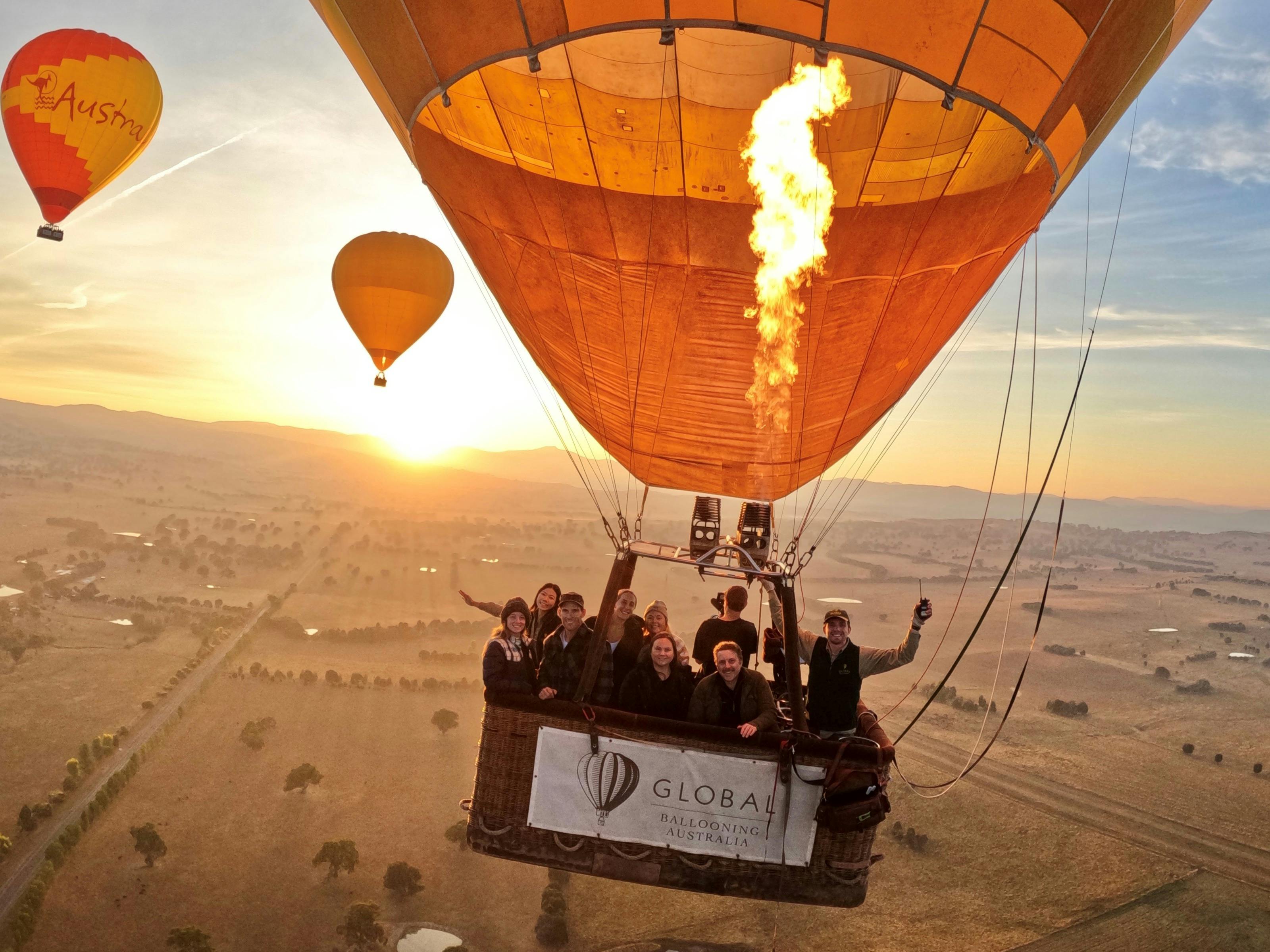 Mansfield Sunrise Balloon Flight