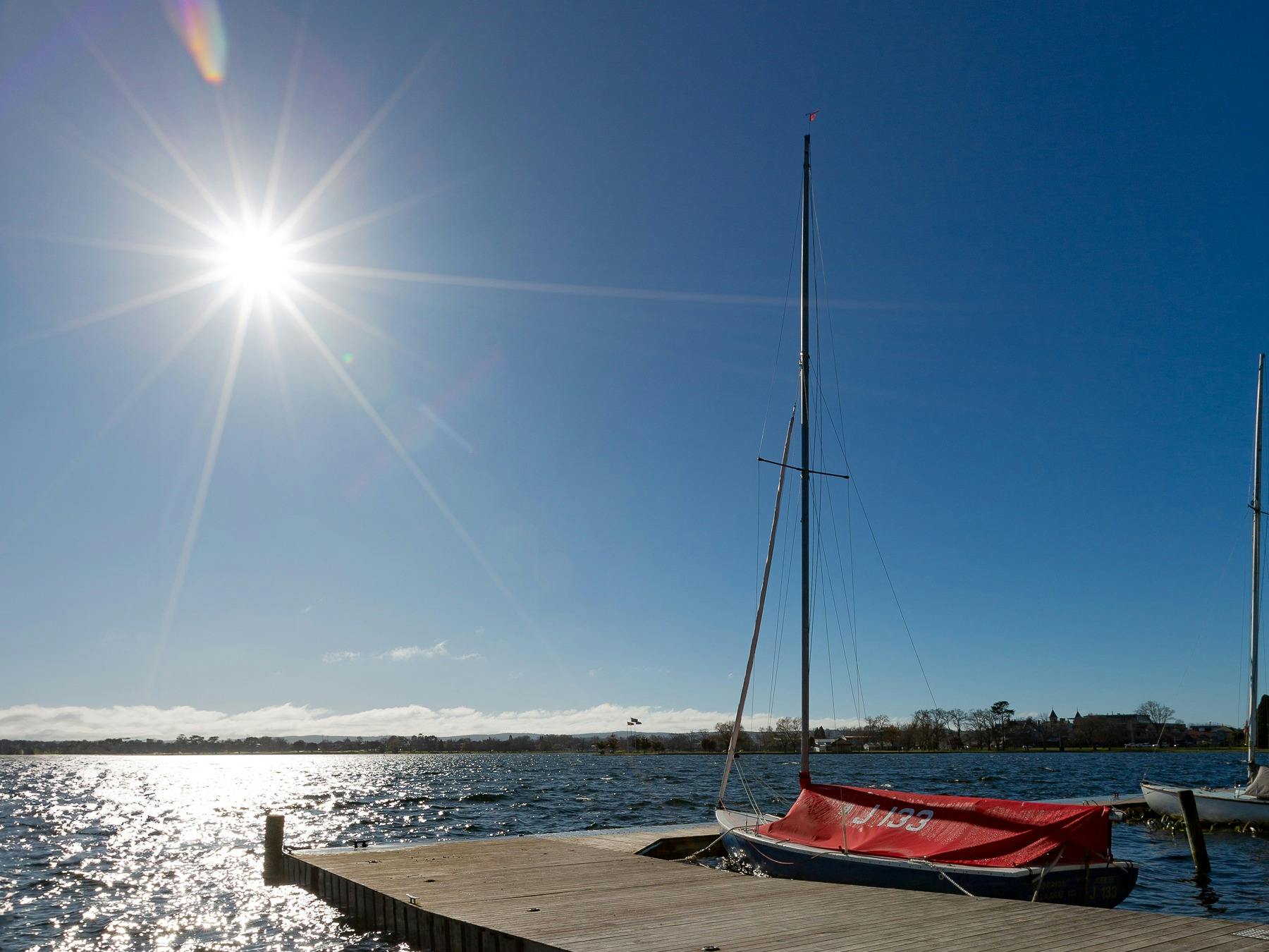 View from The Ballarat Yacht Club