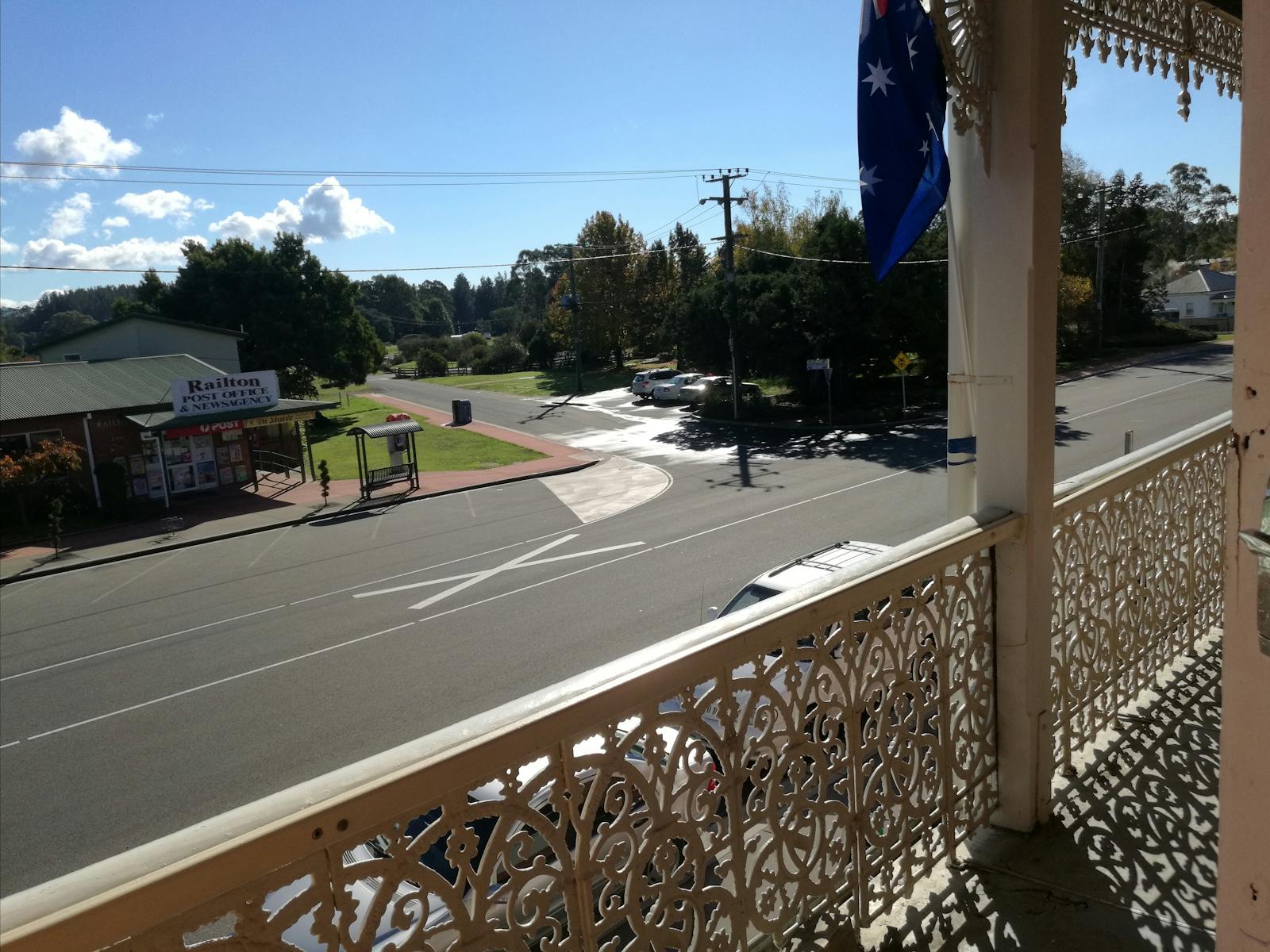 View from balcony