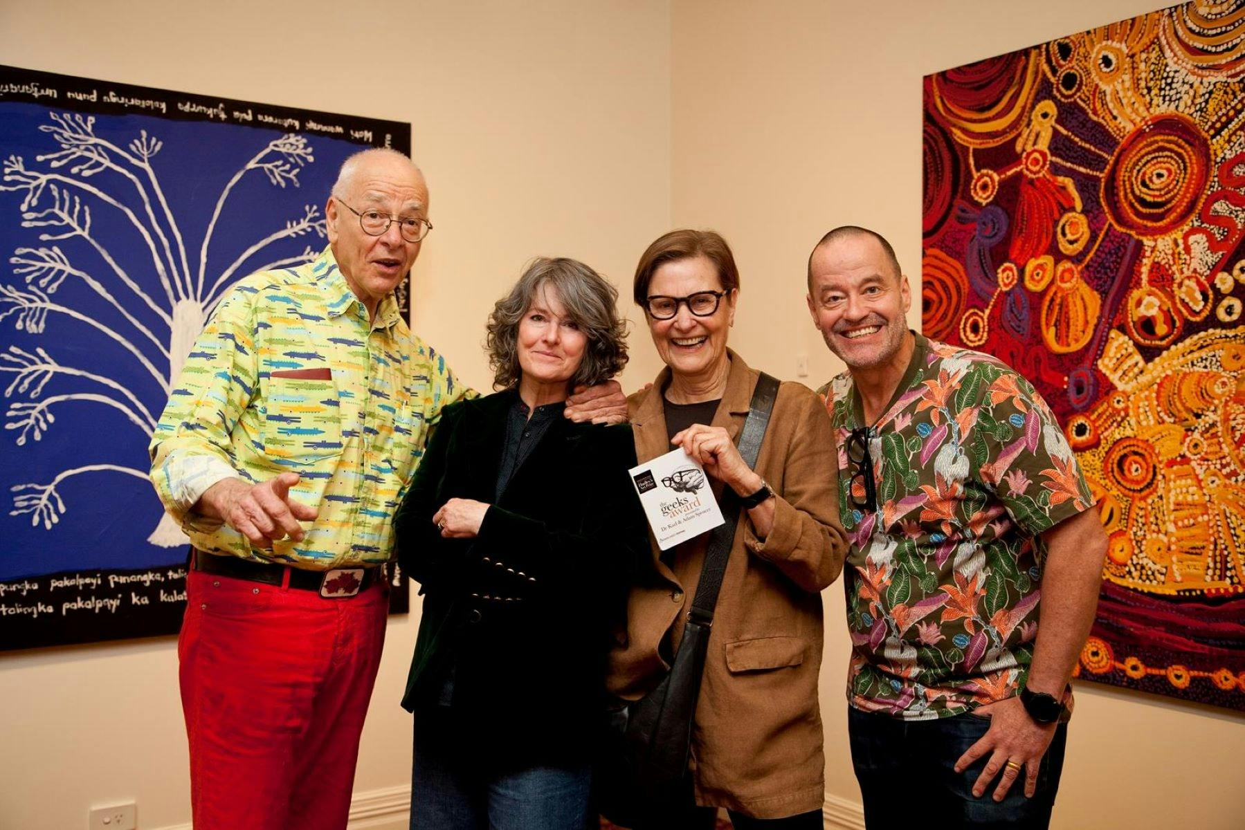 Dr Karl & Adam Spencer at HAP Geeks Award