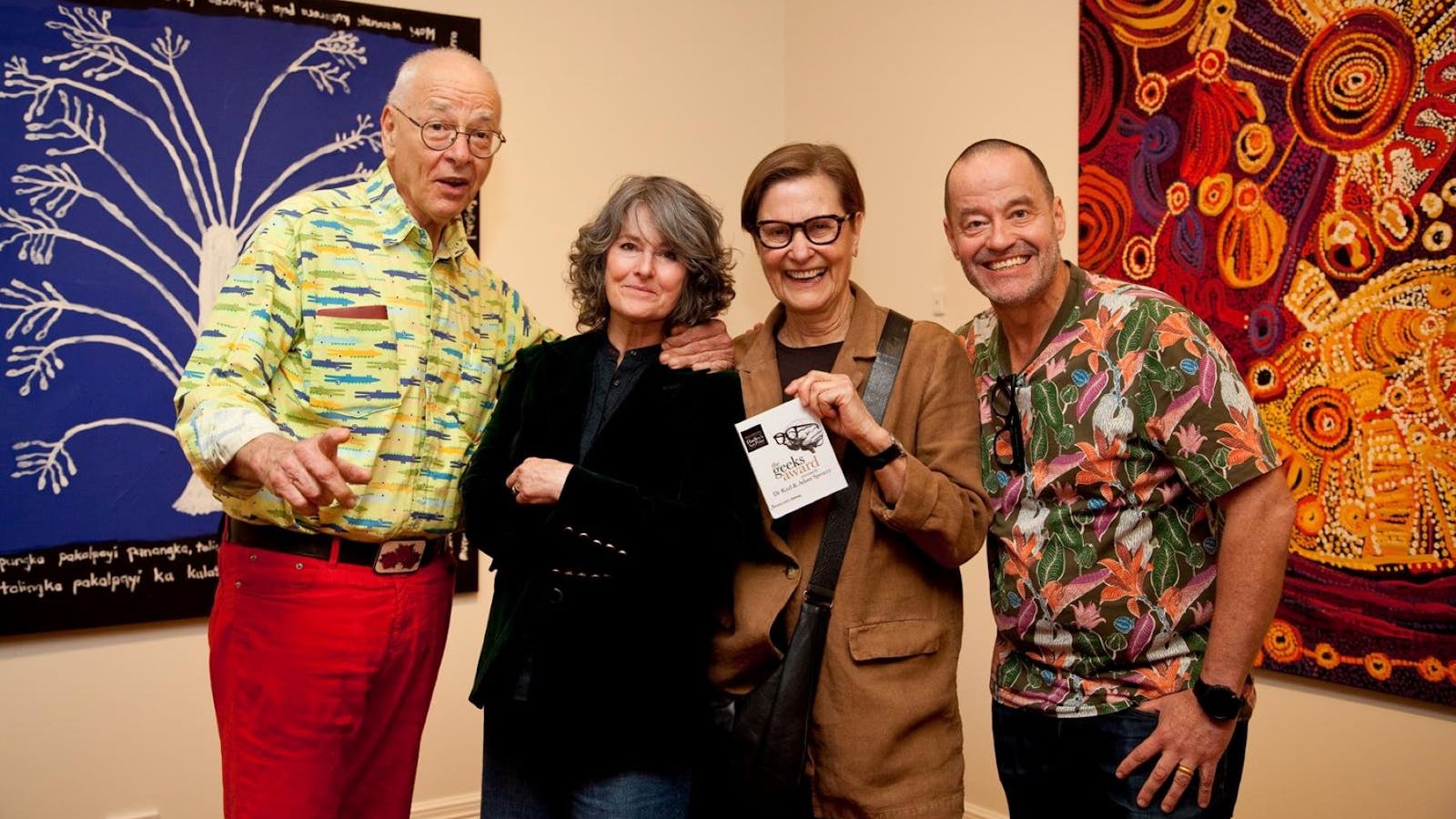 Dr Karl & Adam Spencer at HAP Geeks Award