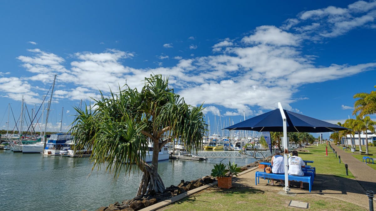 Bundaberg Port Marina is within walking distance of Burnett Heads 'Lighthouse' Holiday Park.