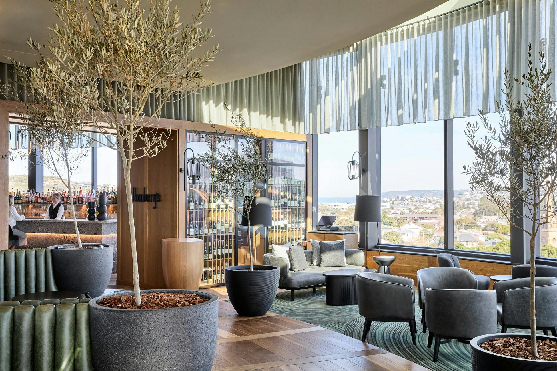 Romberg's cocktail bar at Crystalbrook Kingsley