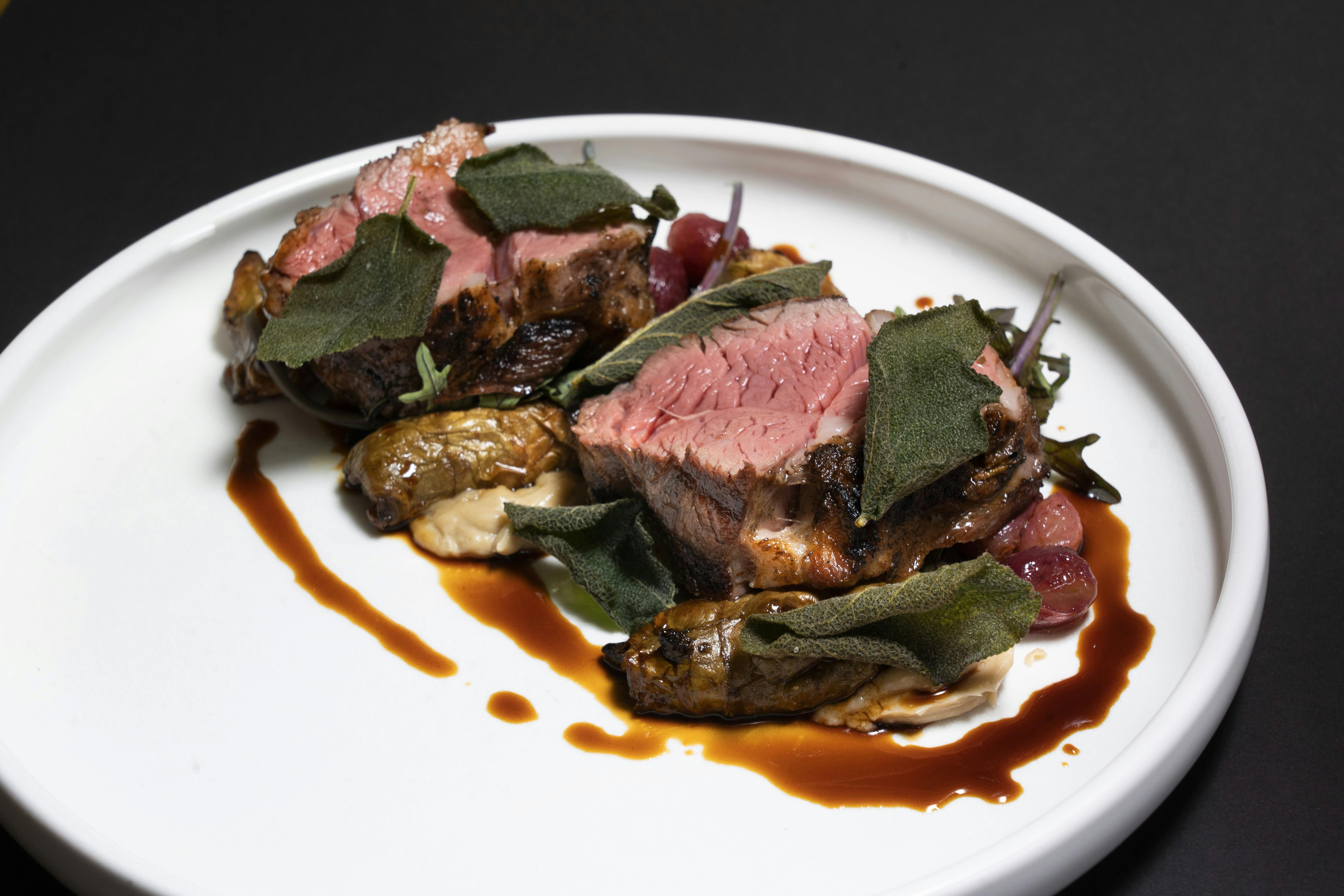 The Dock Mooloolaba's Asado Grilled Pyreness Lamb Rump
