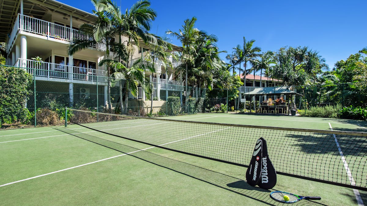 Full Sized Tennis Court
