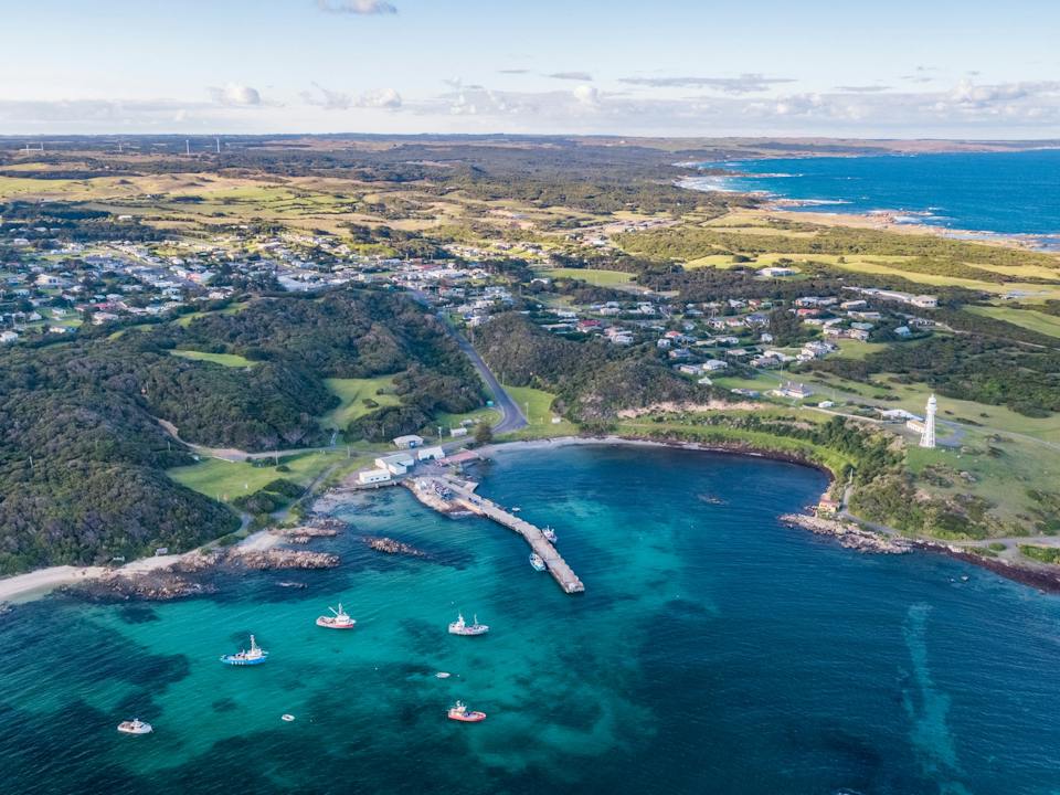 Currie Harbour, King Island photo