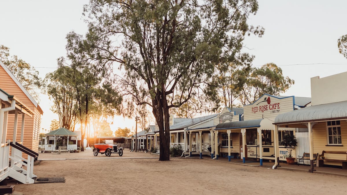 Wander down the historical street and view all the collections.